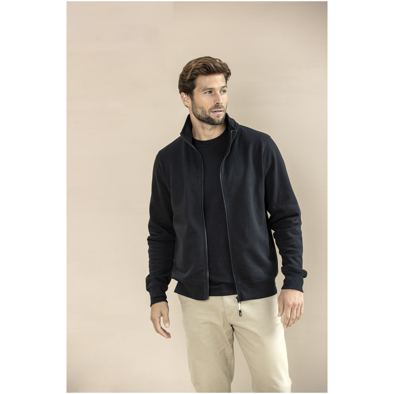 Elevate Pull de 320 g/m² Galena Aware™ unisexe recyclé à fermeture éclair intégrale
