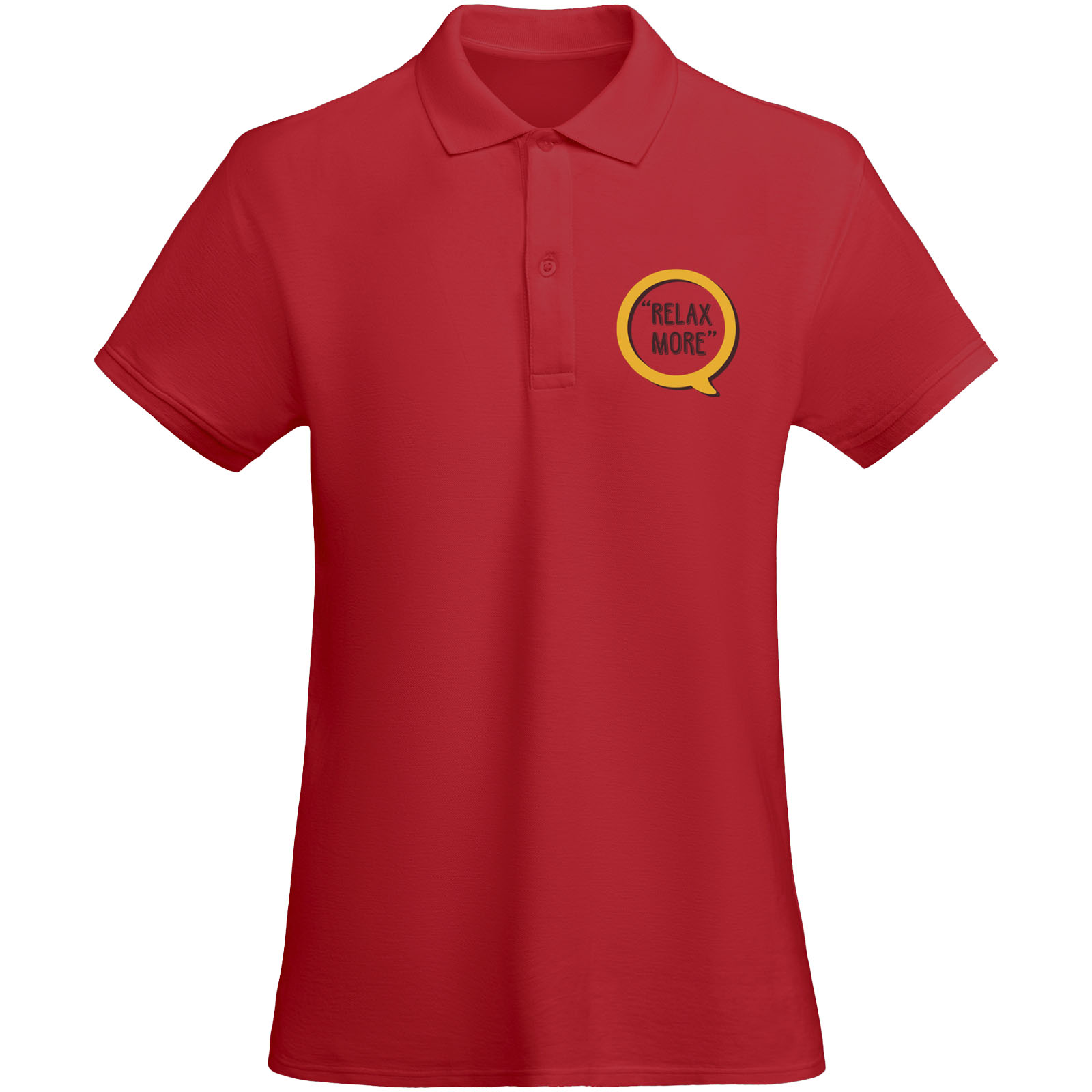 Roly Polo de 210 g/m² Prince en coton organique à manches courtes pour femme