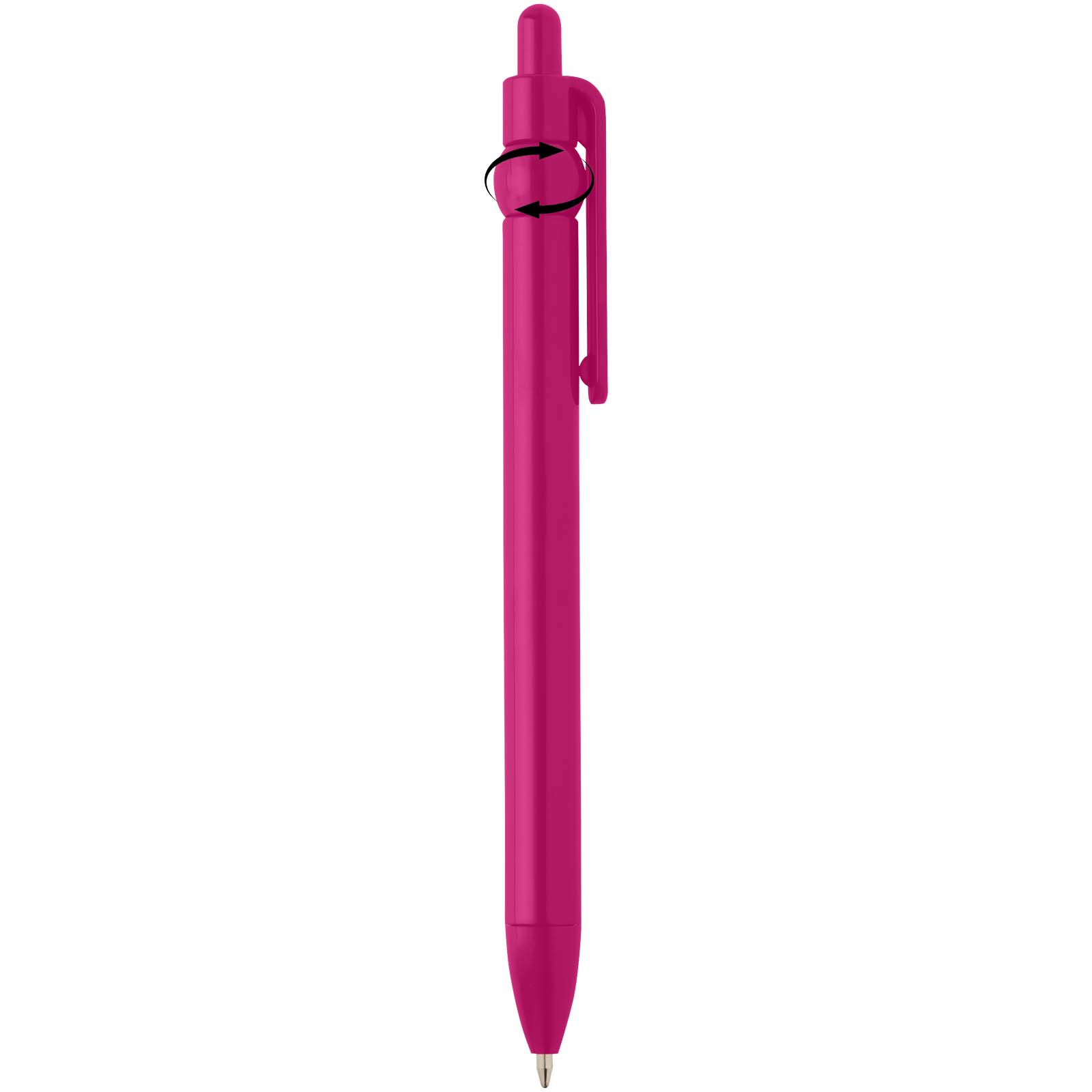 Stylo bille Fidget en plastique recyclé (encre noire)