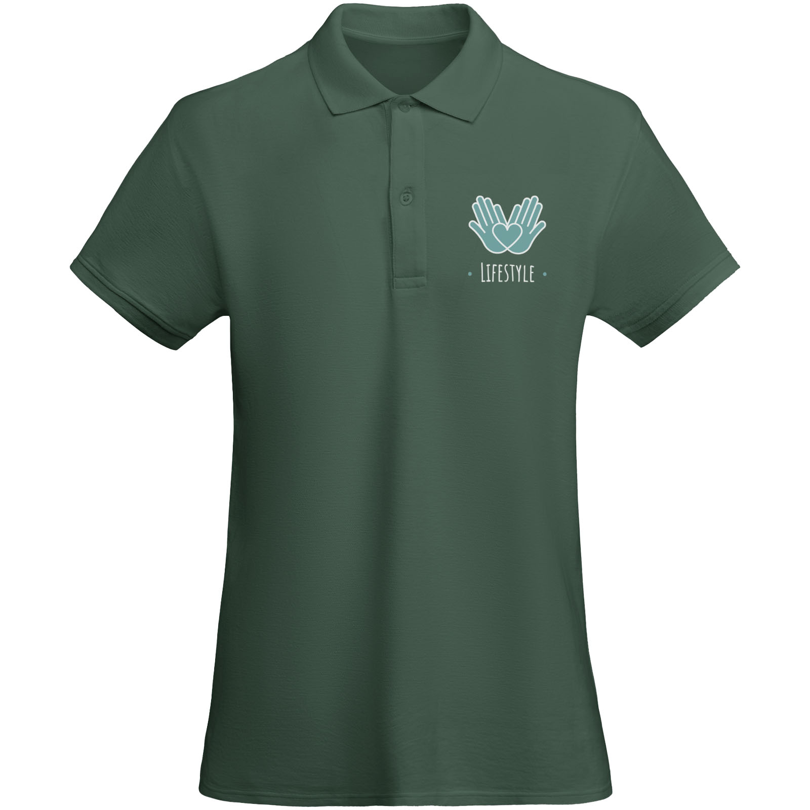 Roly Polo de 210 g/m² Prince en coton organique à manches courtes pour femme