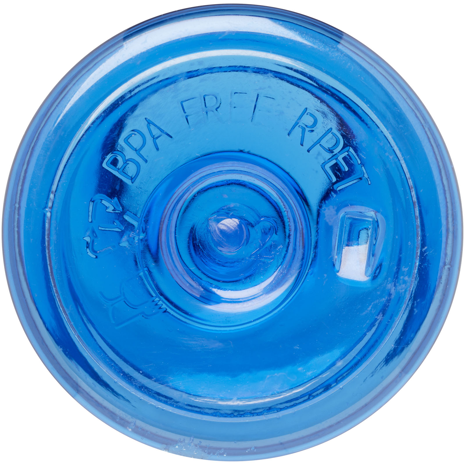 Bouteille d'eau Sky de 650 ml en plastique recyclé
