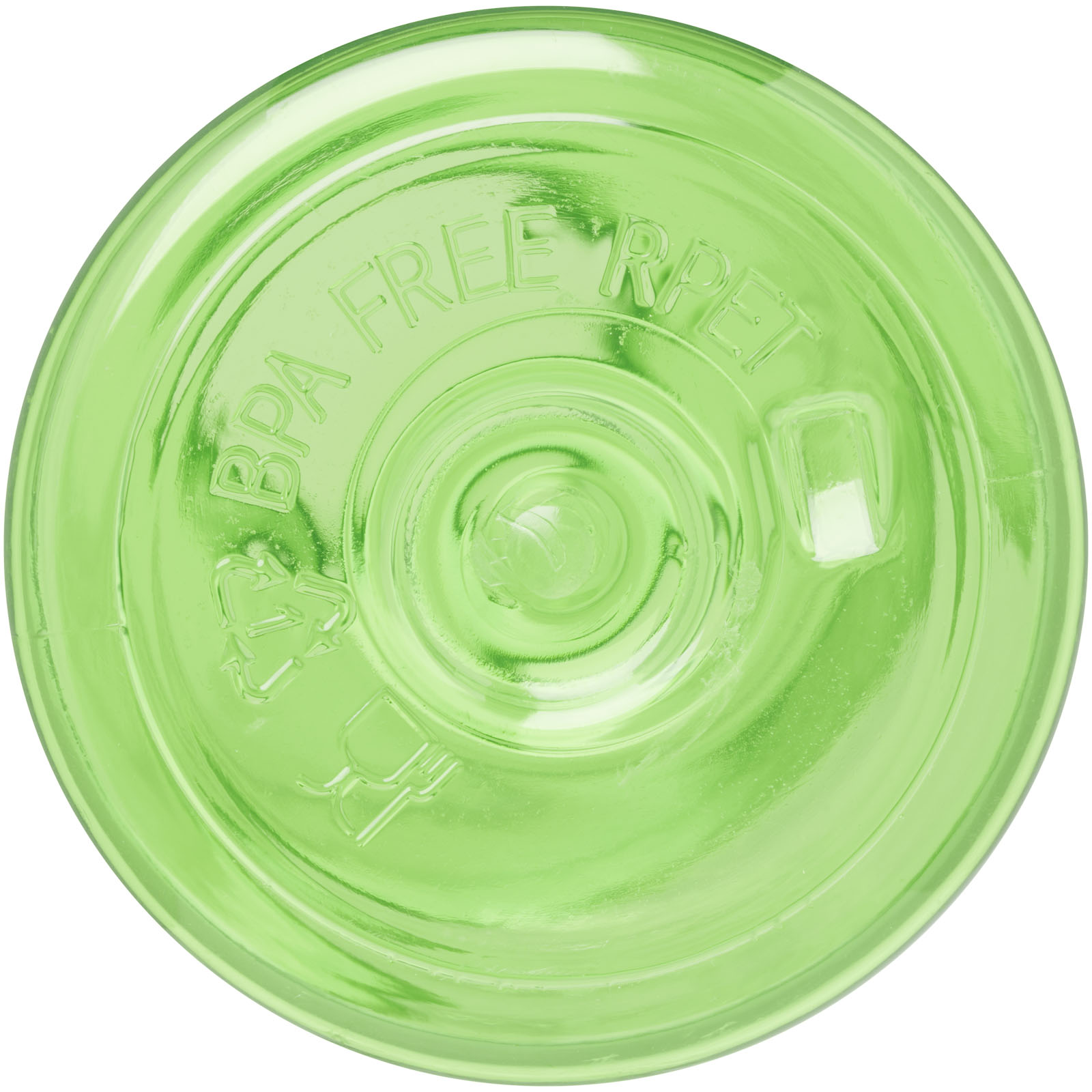 Bouteille d'eau Sky de 650 ml en plastique recyclé