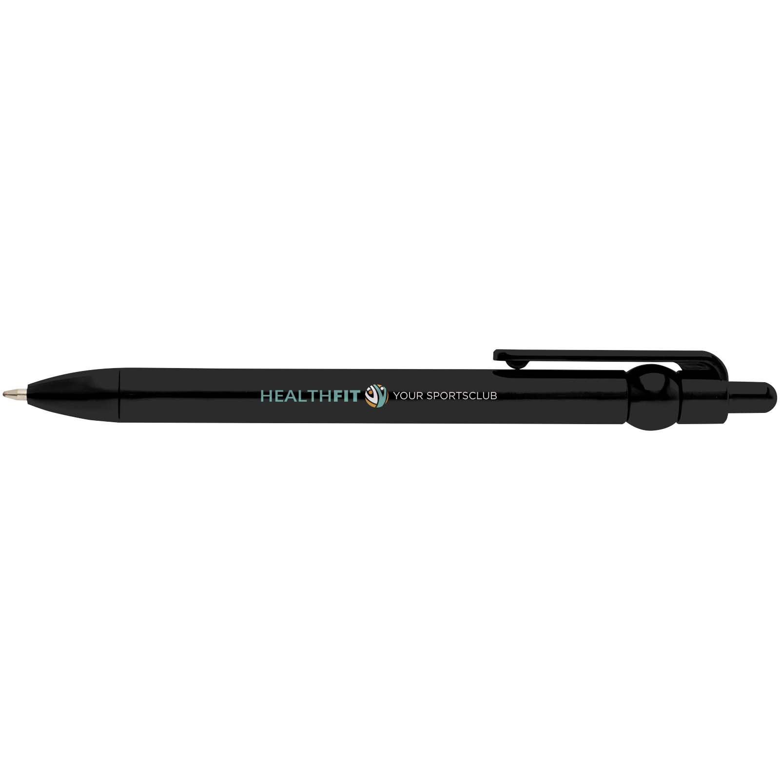 Stylo bille Fidget en plastique recyclé (encre noire)