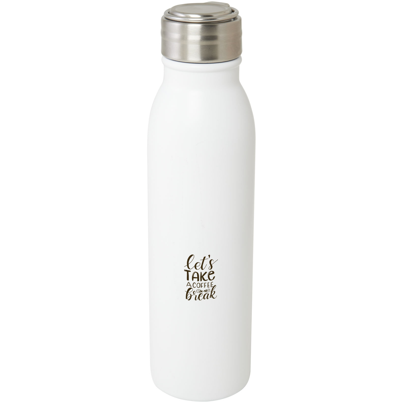 Bouteille d'eau Harper de 720 ml en acier inoxydable certifié RCS avec boucle métallique