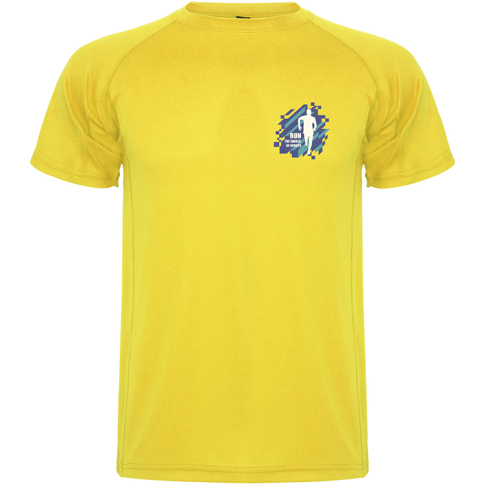 Roly T-shirt de sport de 150 g/m² Montecarlo maille piquée à manches courtes pour homme