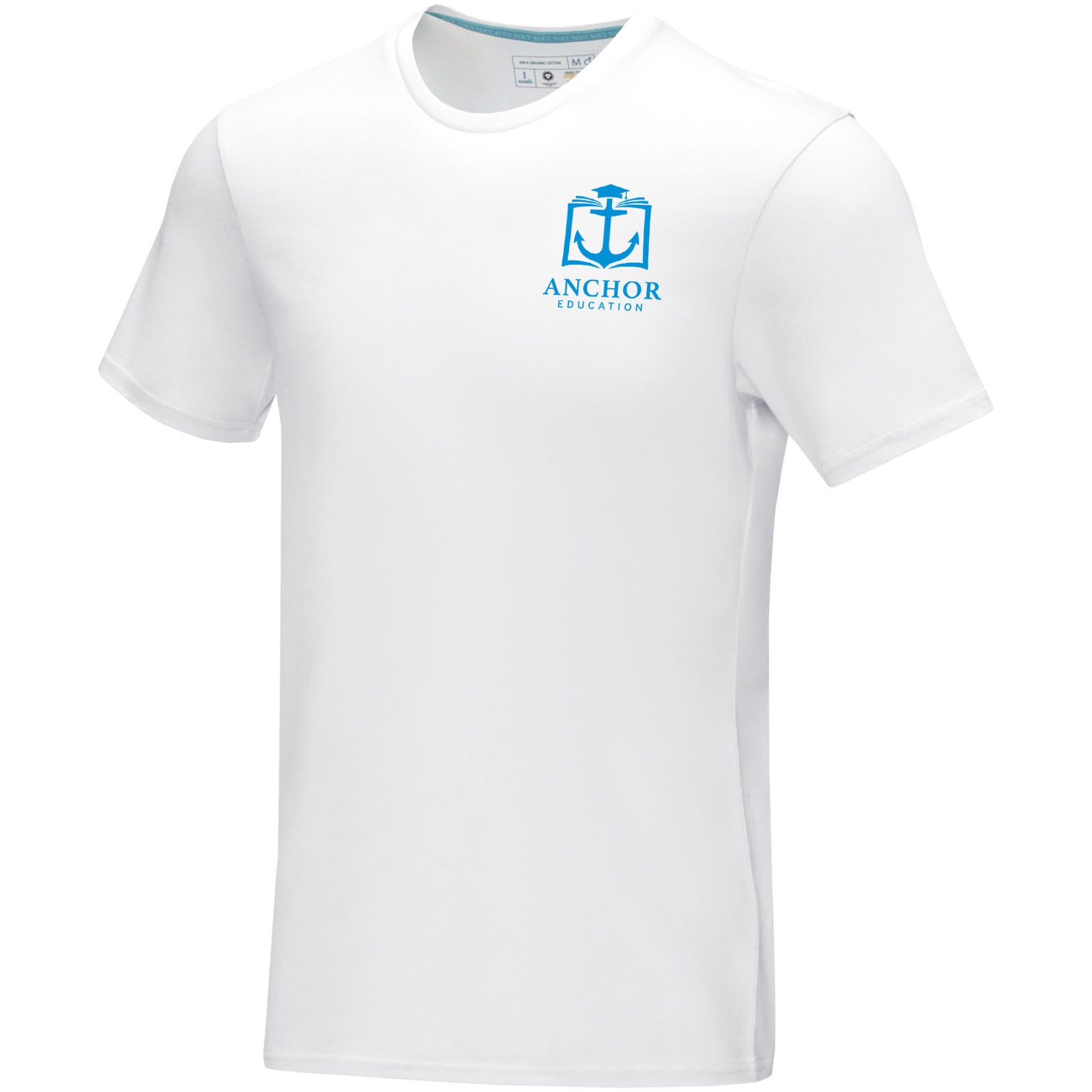 Elevate T-shirt Azurite bio manches courtes homme