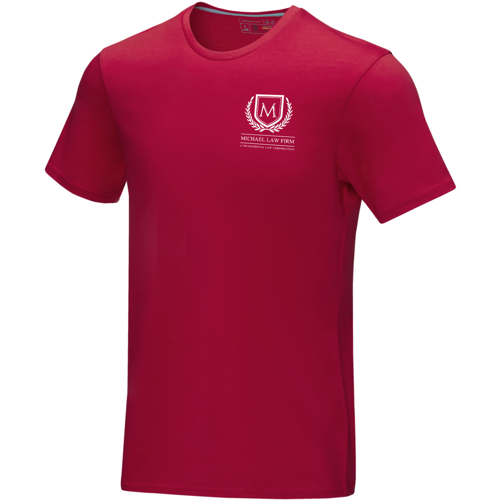 Elevate T-shirt Azurite bio manches courtes homme