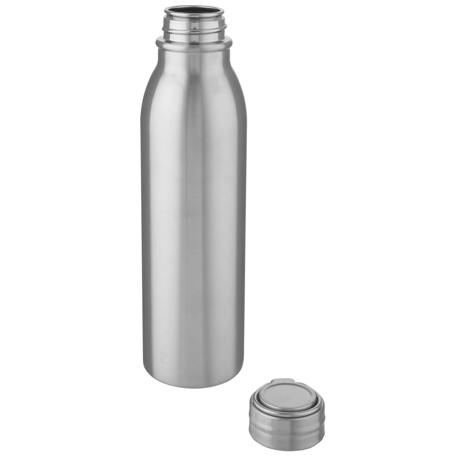 Bouteille de sport Harper 700 ml en acier inoxydable avec boucle métallique