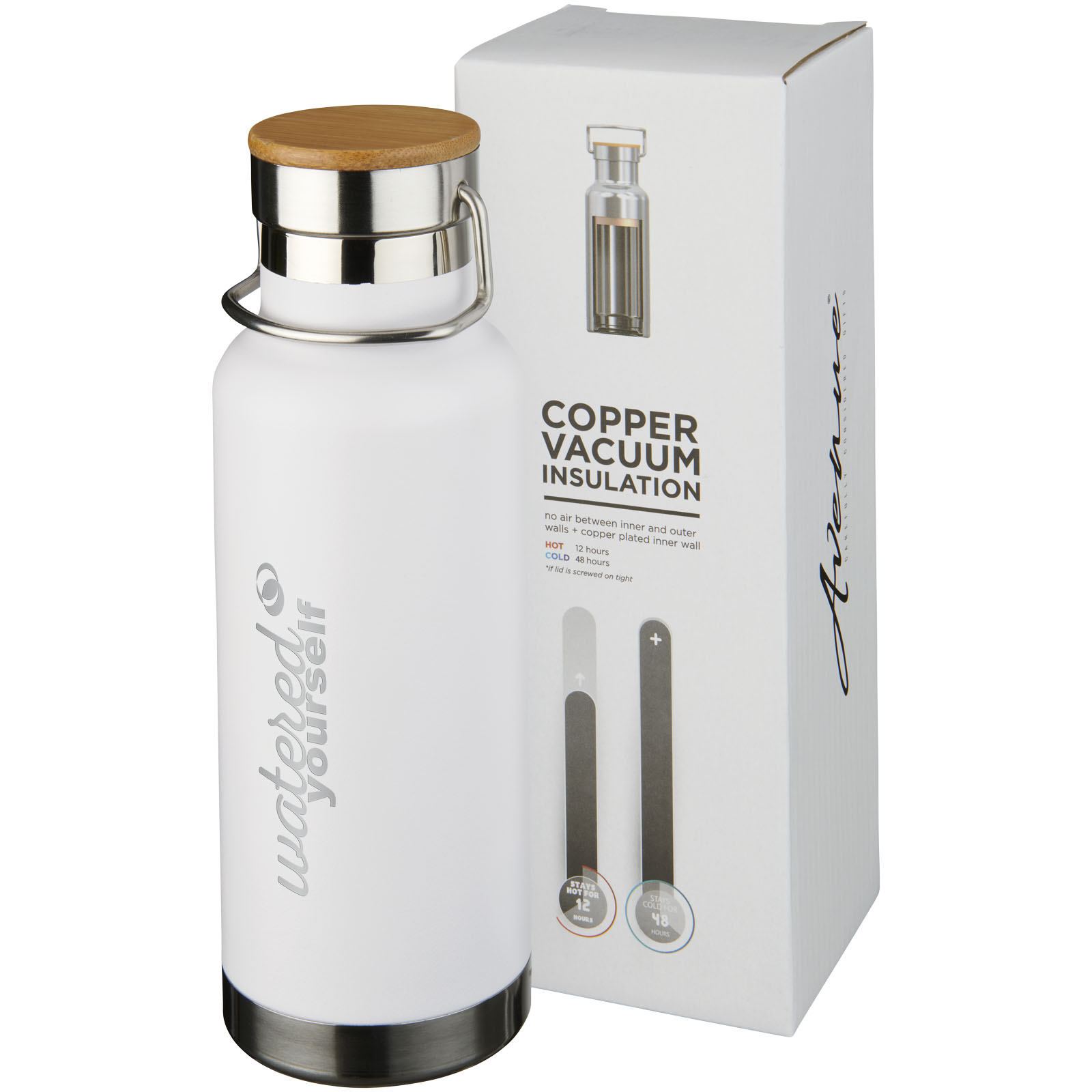 Bouteille de sport 480ml avec isolation par le vide et couche de cuivre Thor
