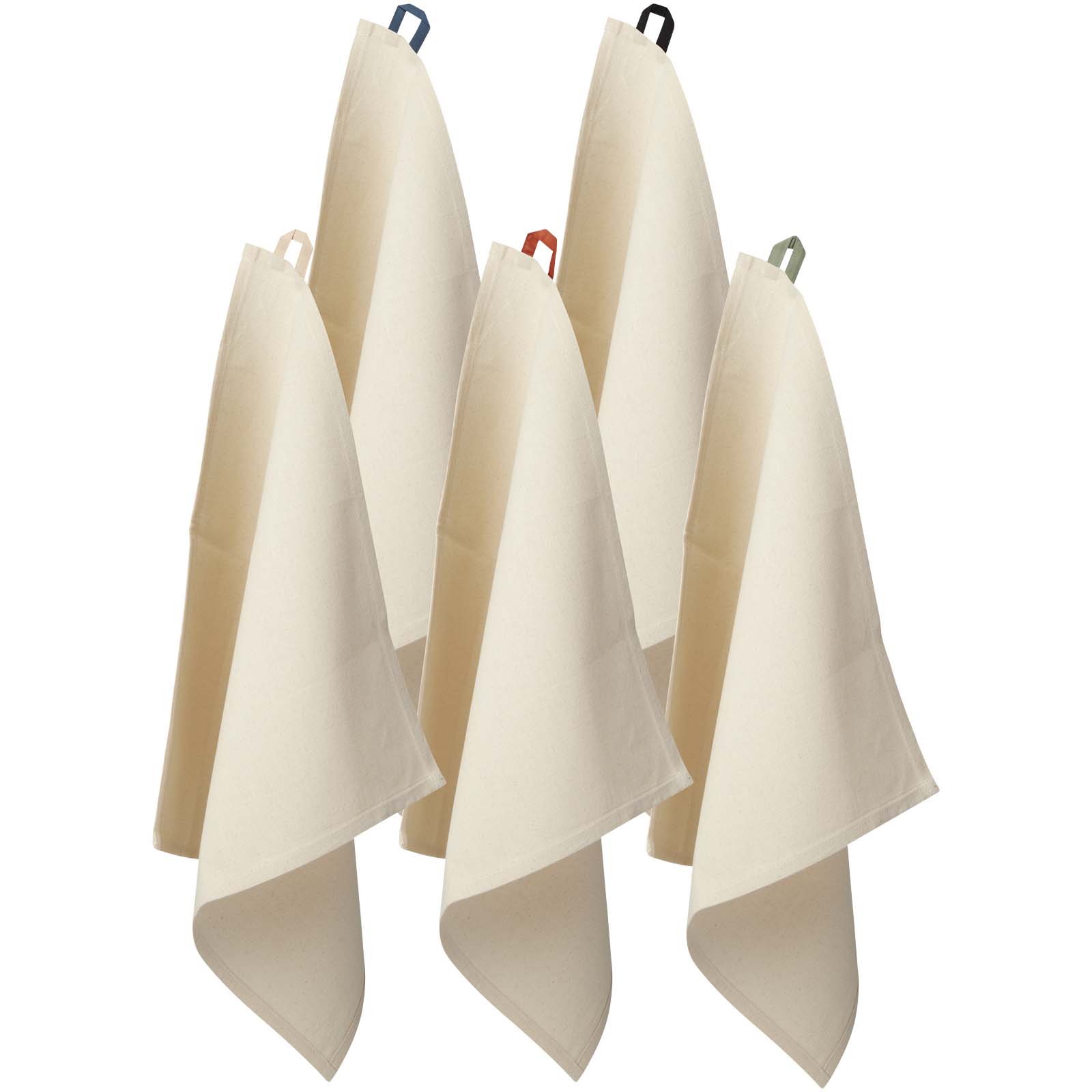 Torchon de cuisine Alora en coton recyclé 210 g/m²
