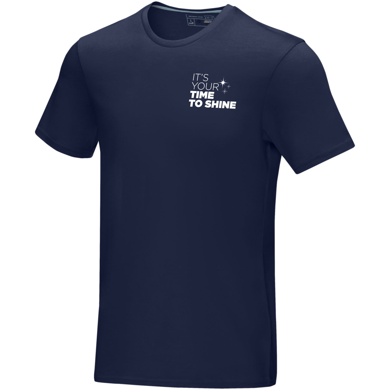 Elevate T-shirt Azurite bio manches courtes homme