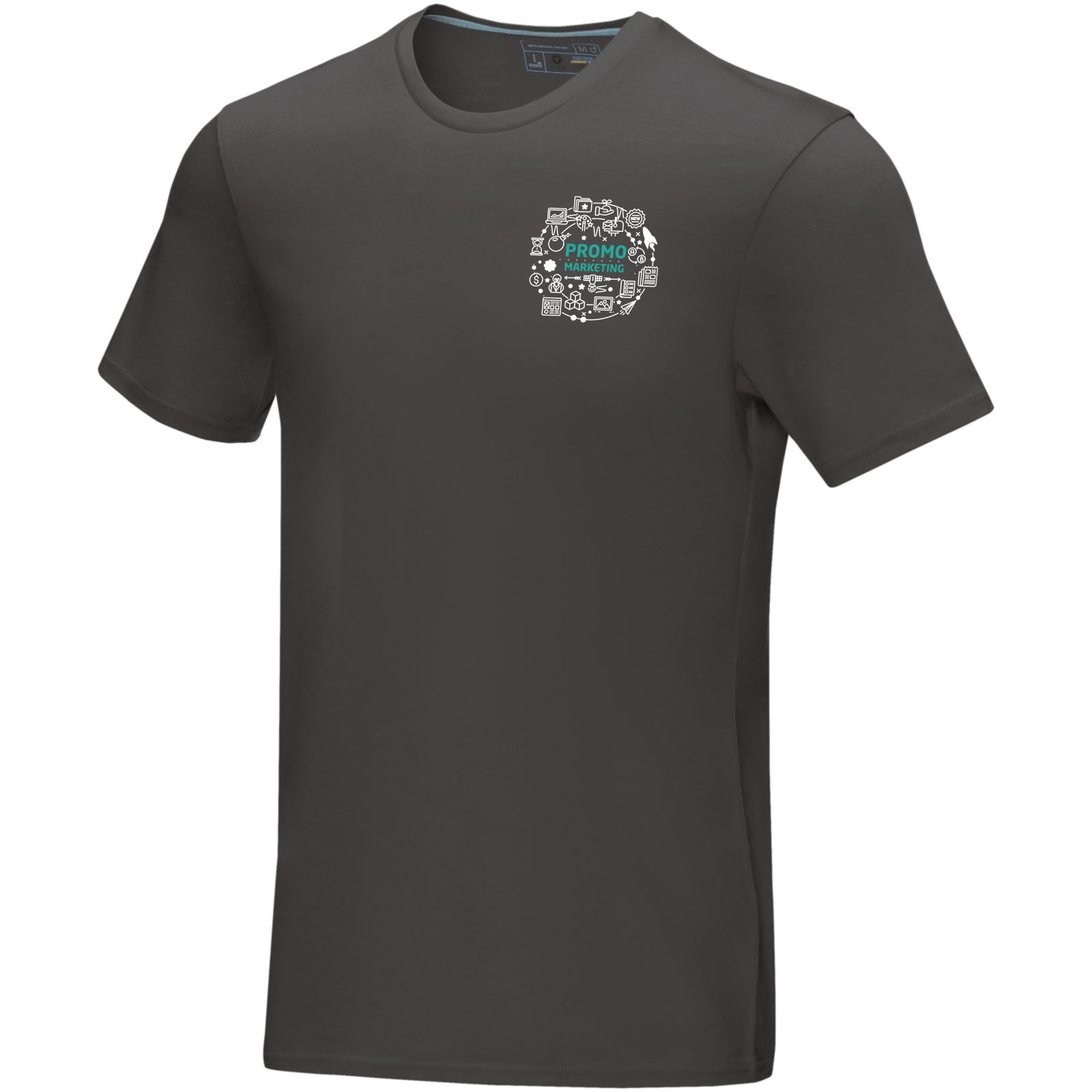 Elevate T-shirt Azurite bio manches courtes homme