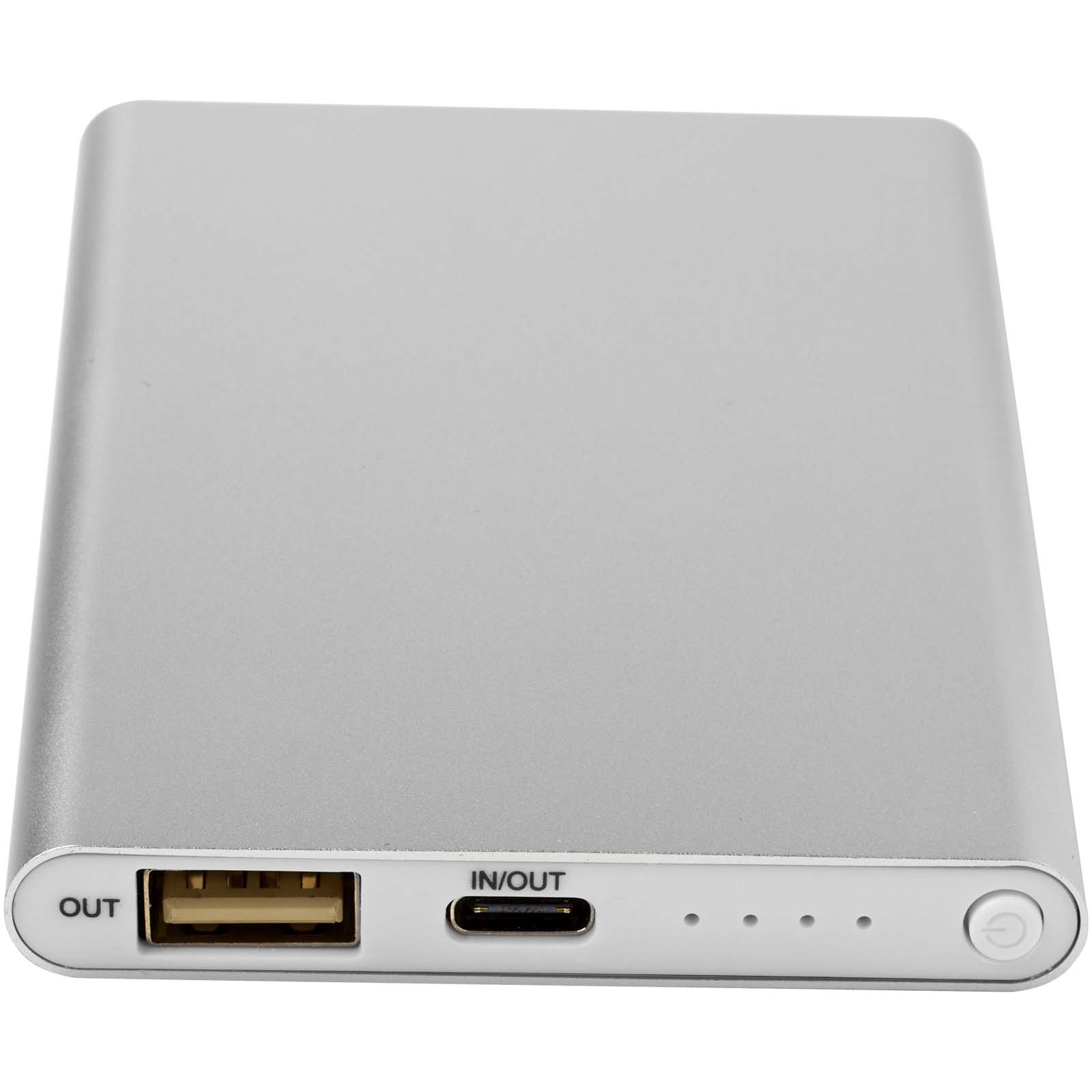 Batterie de secours en aluminium Pep de type-C de 4 000 mAh