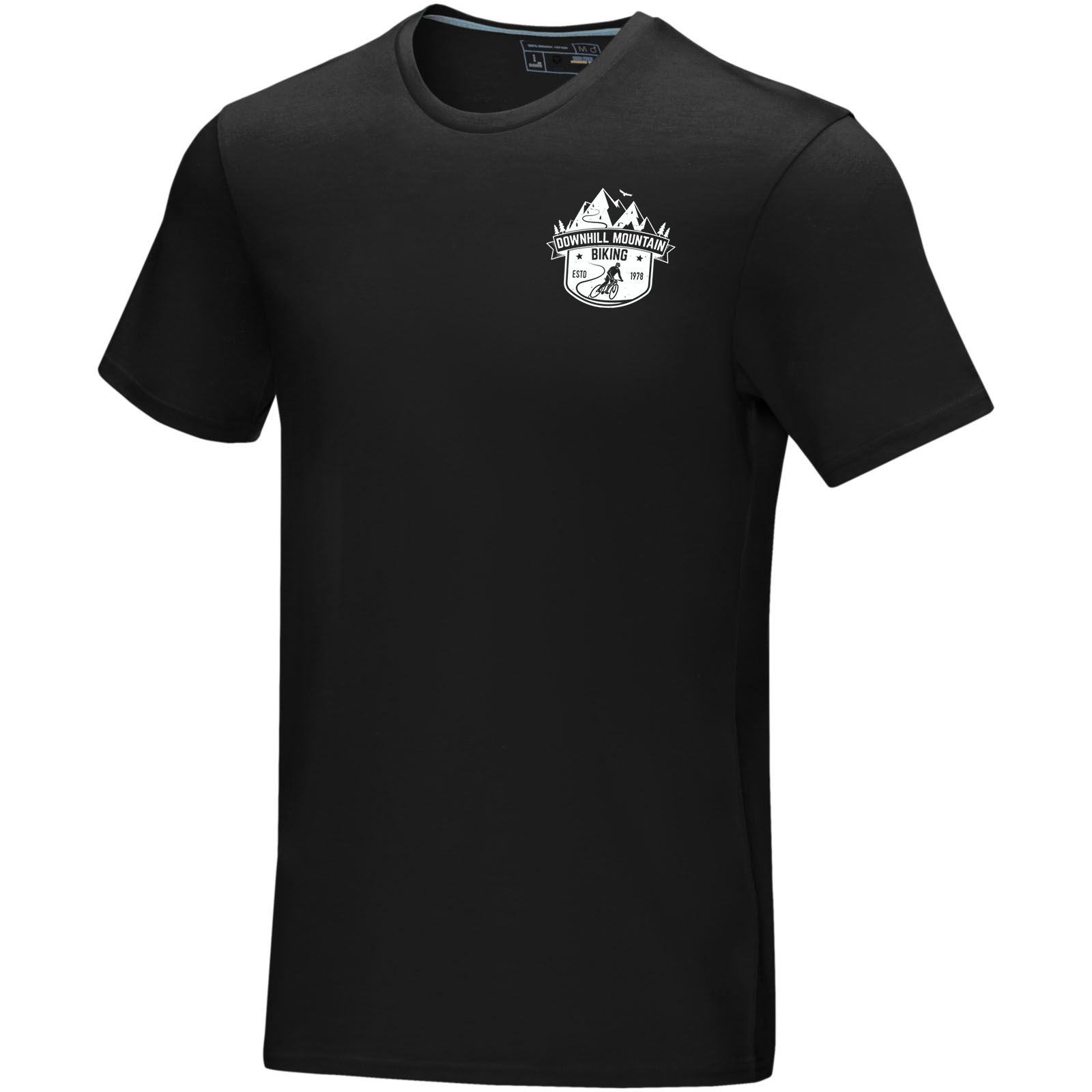 Elevate T-shirt Azurite bio manches courtes homme