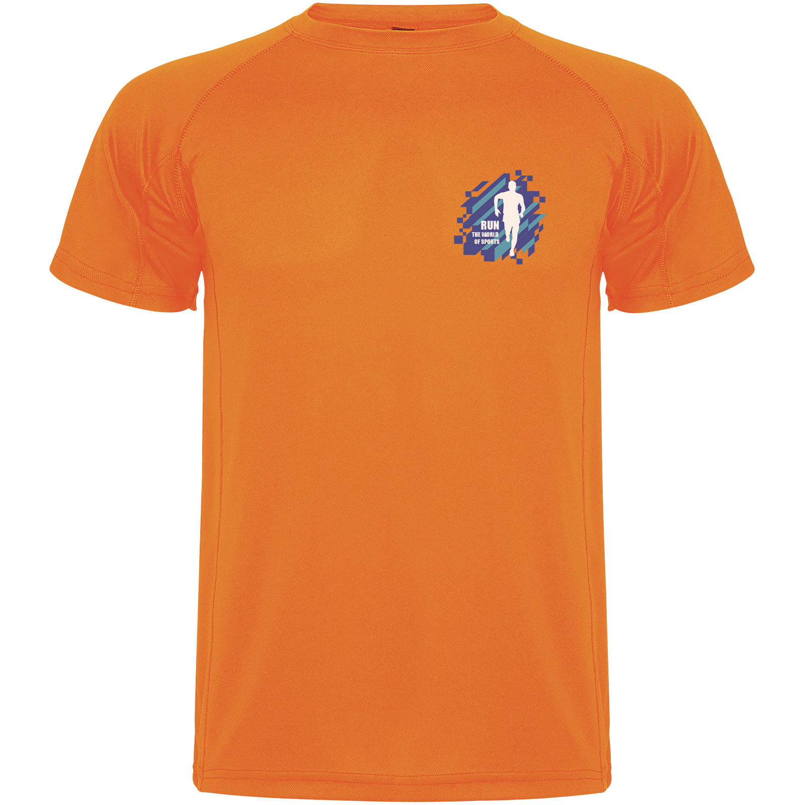 Roly T-shirt de sport de 150 g/m² Montecarlo maille piquée à manches courtes pour homme