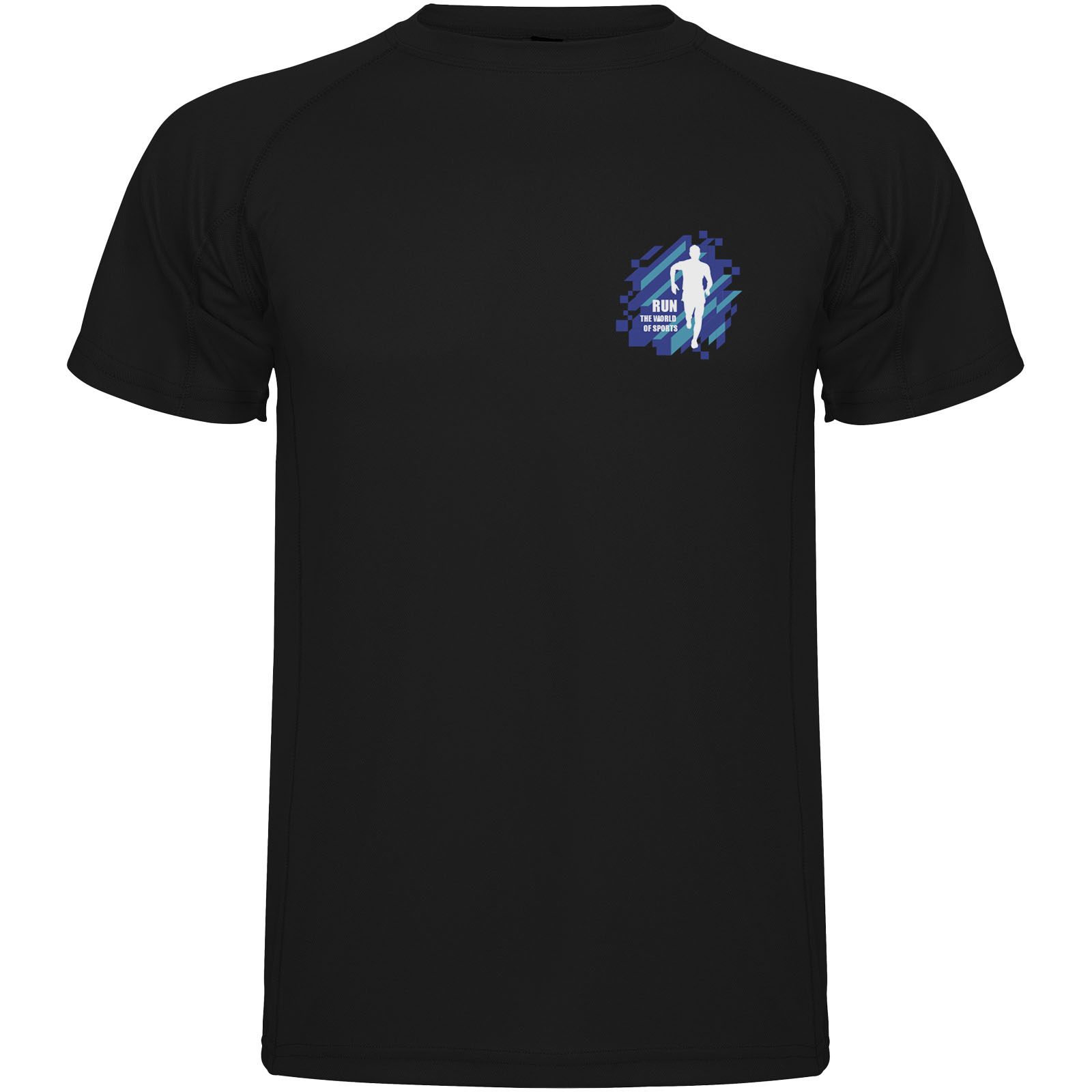 Roly T-shirt de sport de 150 g/m² Montecarlo maille piquée à manches courtes pour homme