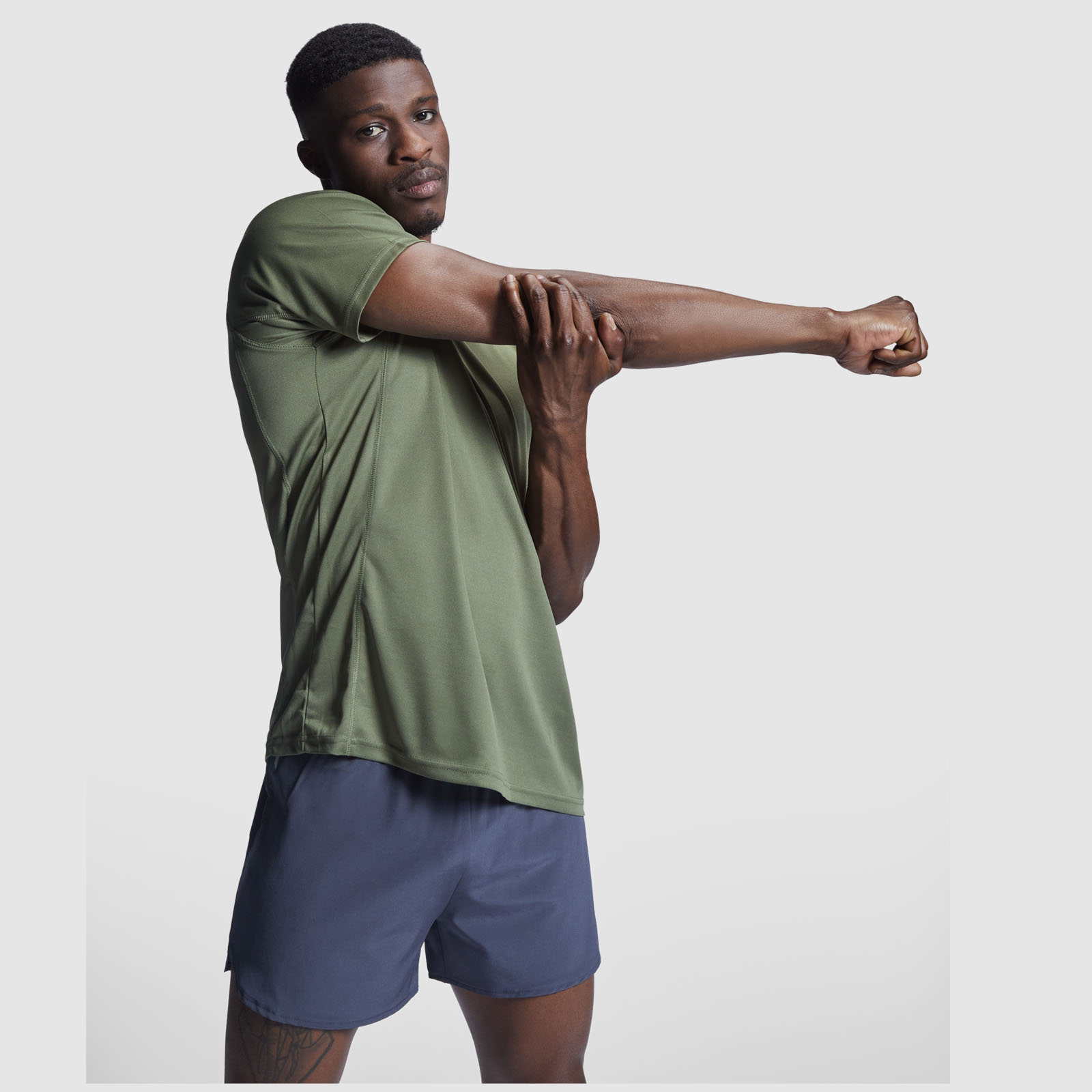 Roly T-shirt de sport de 150 g/m² Montecarlo maille piquée à manches courtes pour homme