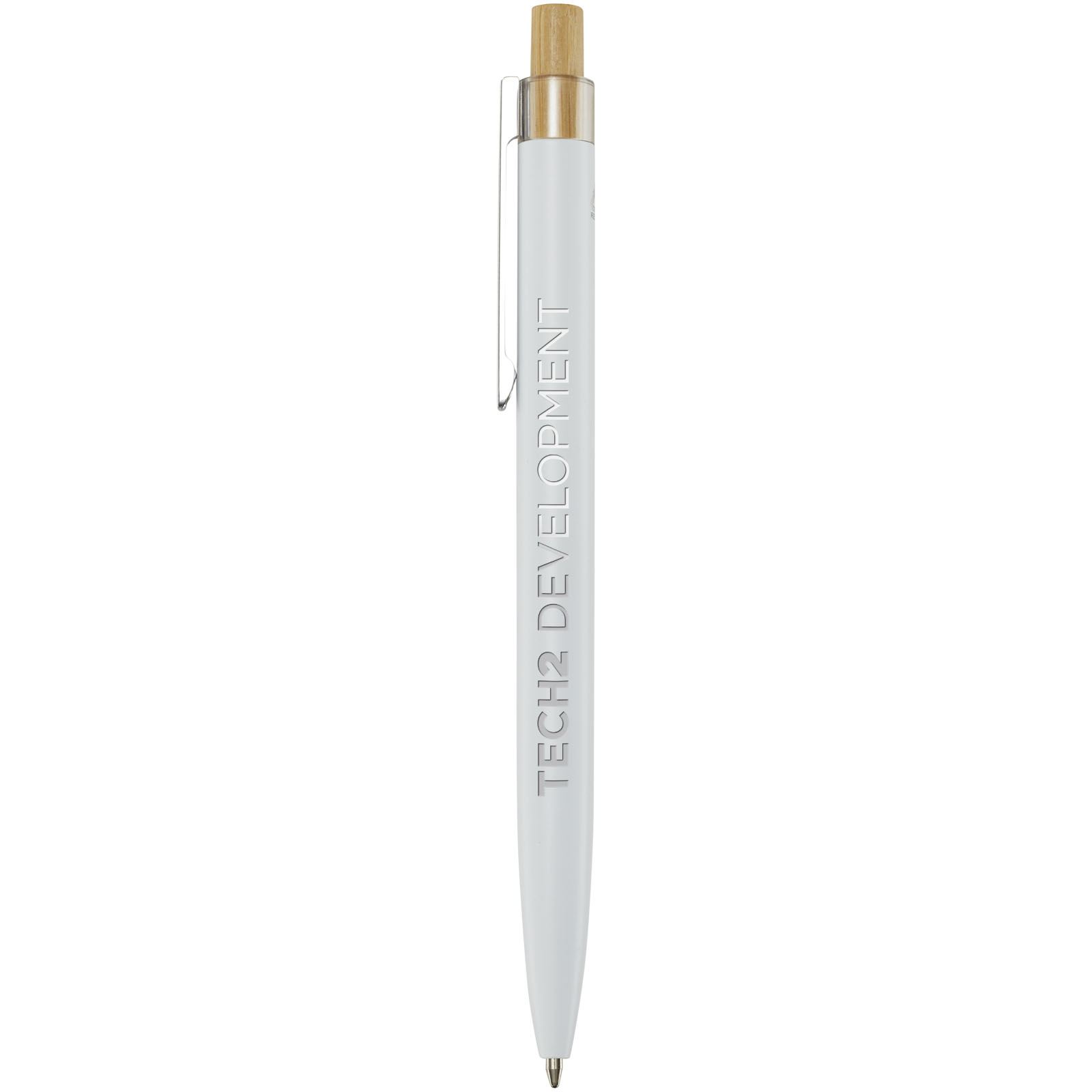 Stylo bille en aluminium recyclé Nooshin (encre noire)