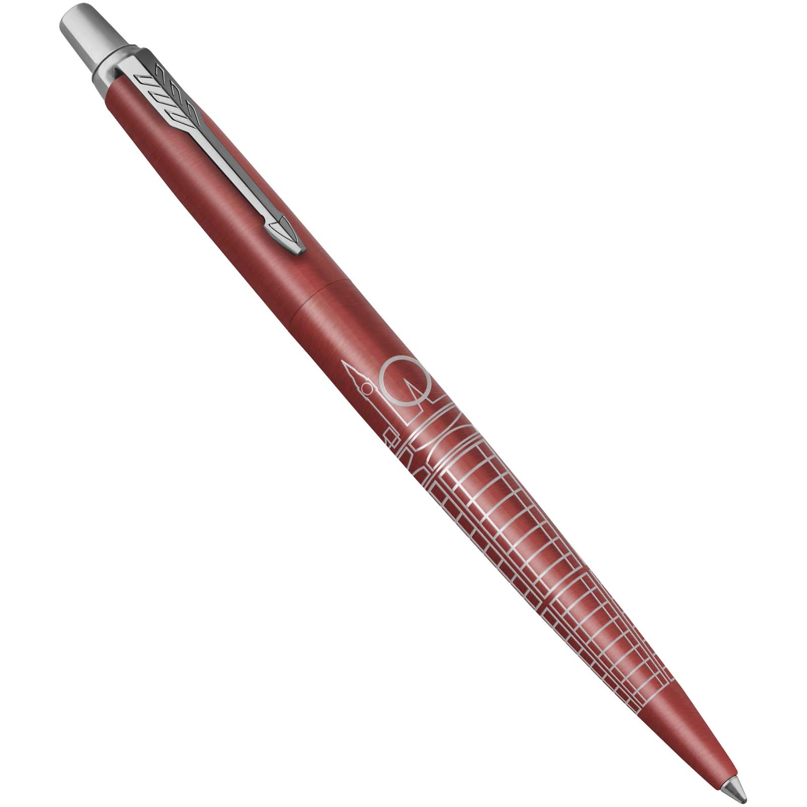 Stylo bille Parker Jotter SE Global Icons (encre bleue)
