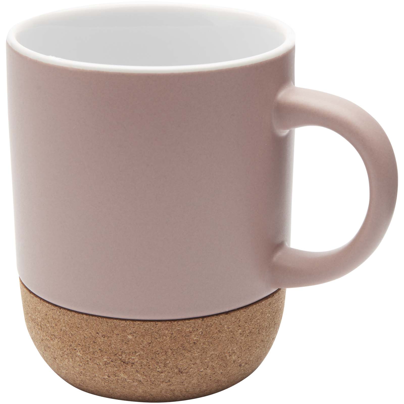 Mug Billie en céramique de 300 ml avec détails en liège et finition matte