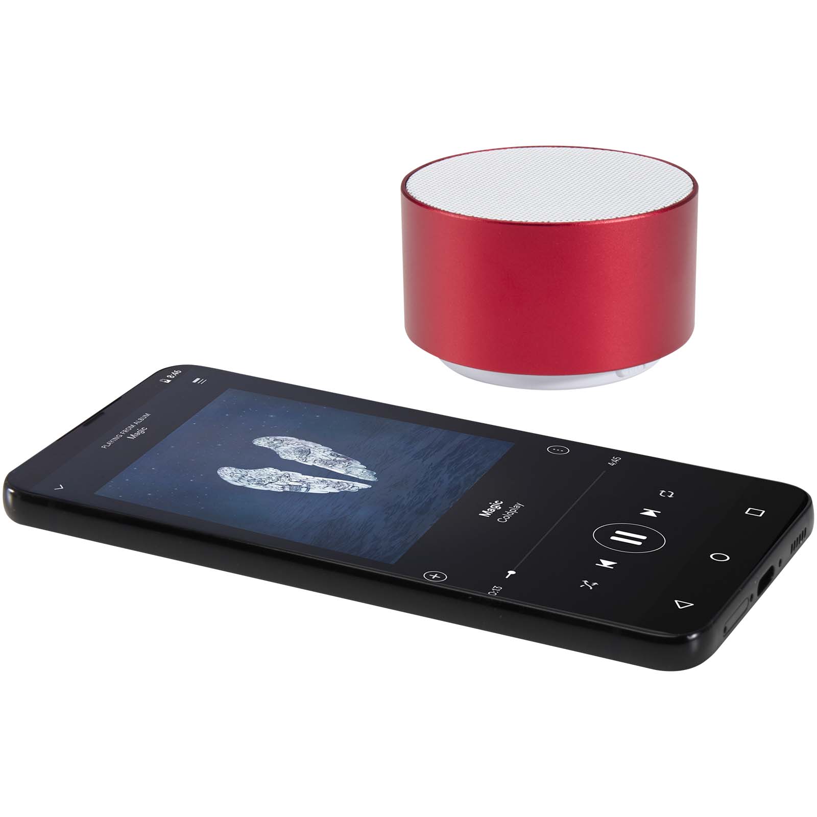 Enceinte sans fil Bluetooth® Ankaa de 3 W en aluminium recyclé