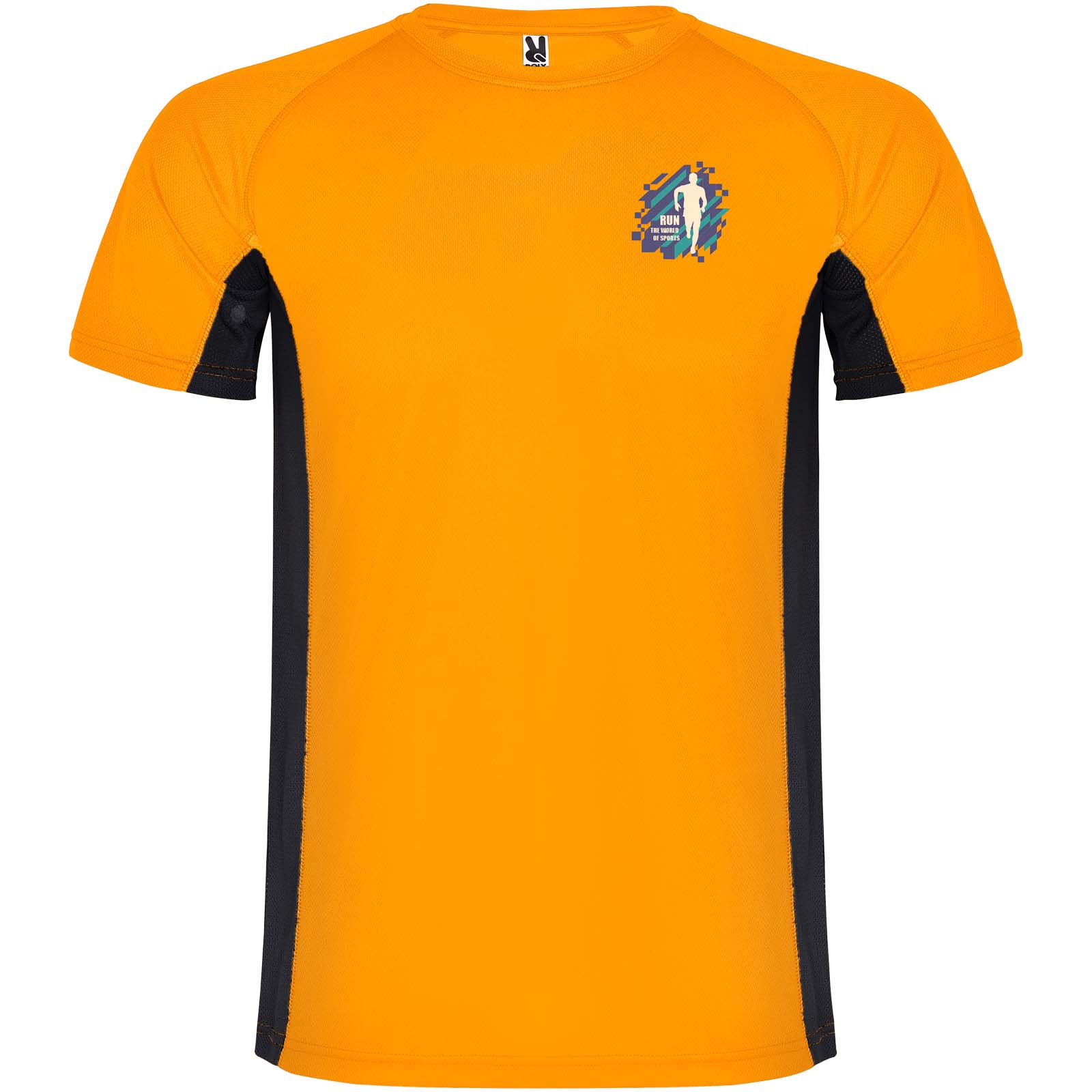 Roly T-shirt de sport de 140 g/m² Shanghai à manches courtes pour homme