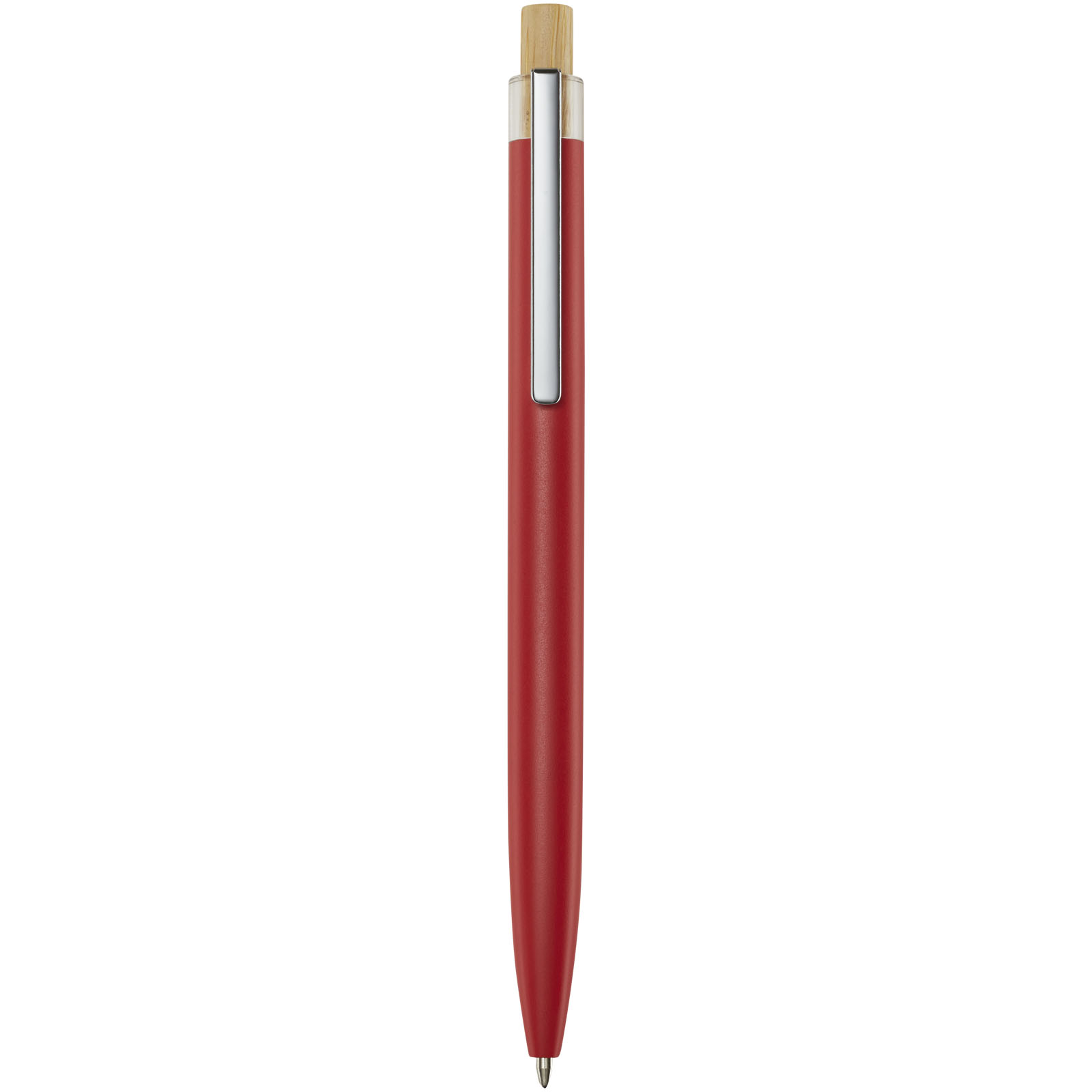 Stylo bille en aluminium recyclé Nooshin (encre noire)