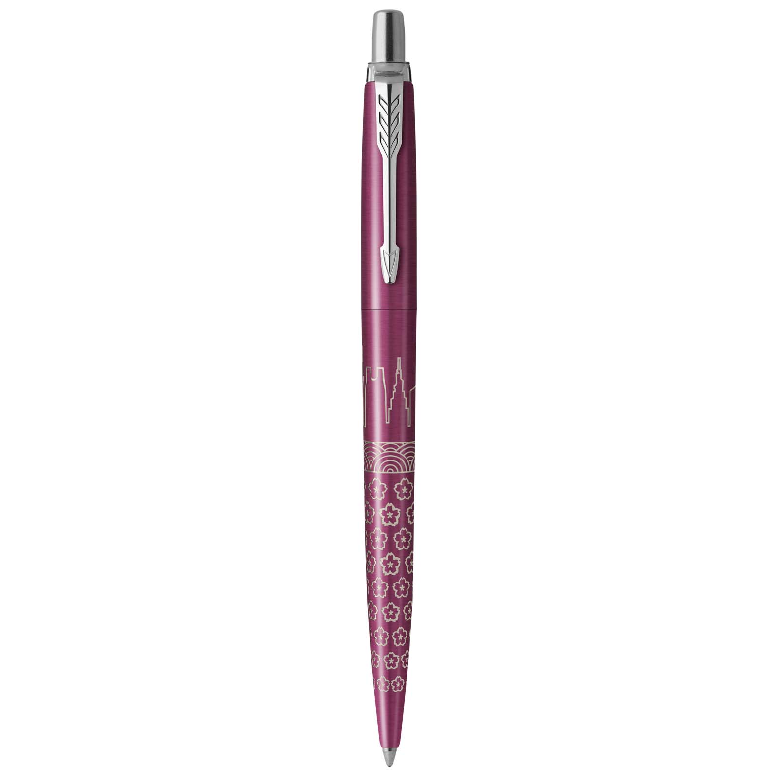 Stylo bille Parker Jotter SE Global Icons (encre bleue)