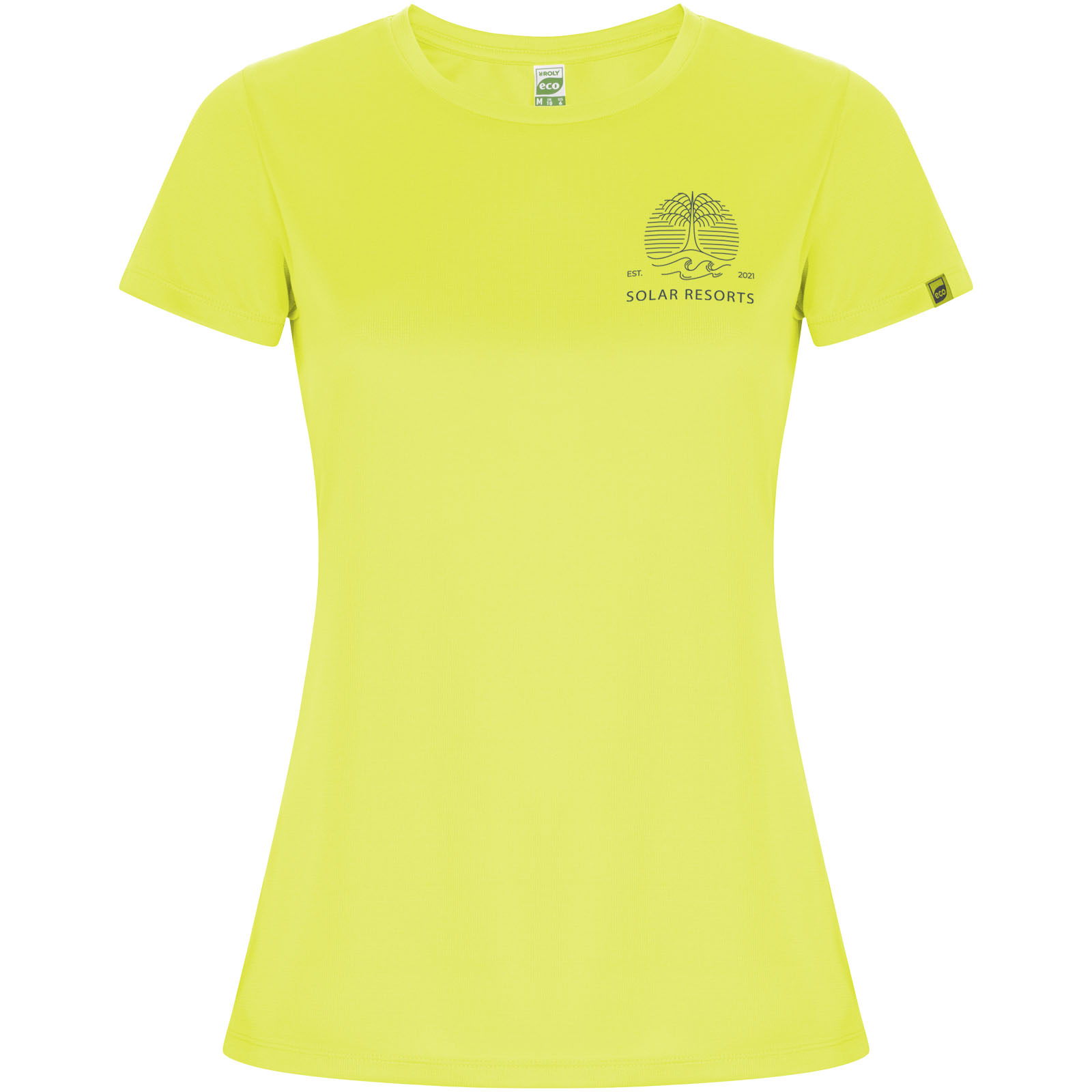 Roly T-shirt sport de 135 g/m² Imola à manches courtes pour femme