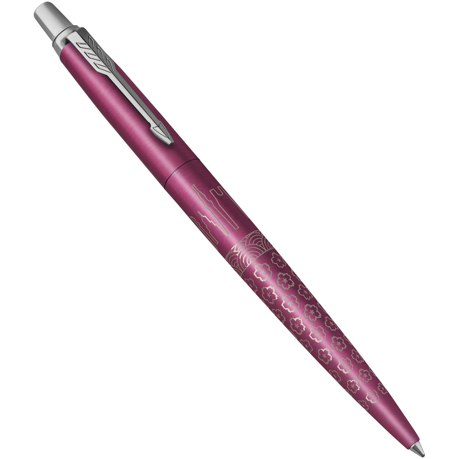 Stylo bille Parker Jotter SE Global Icons (encre bleue)