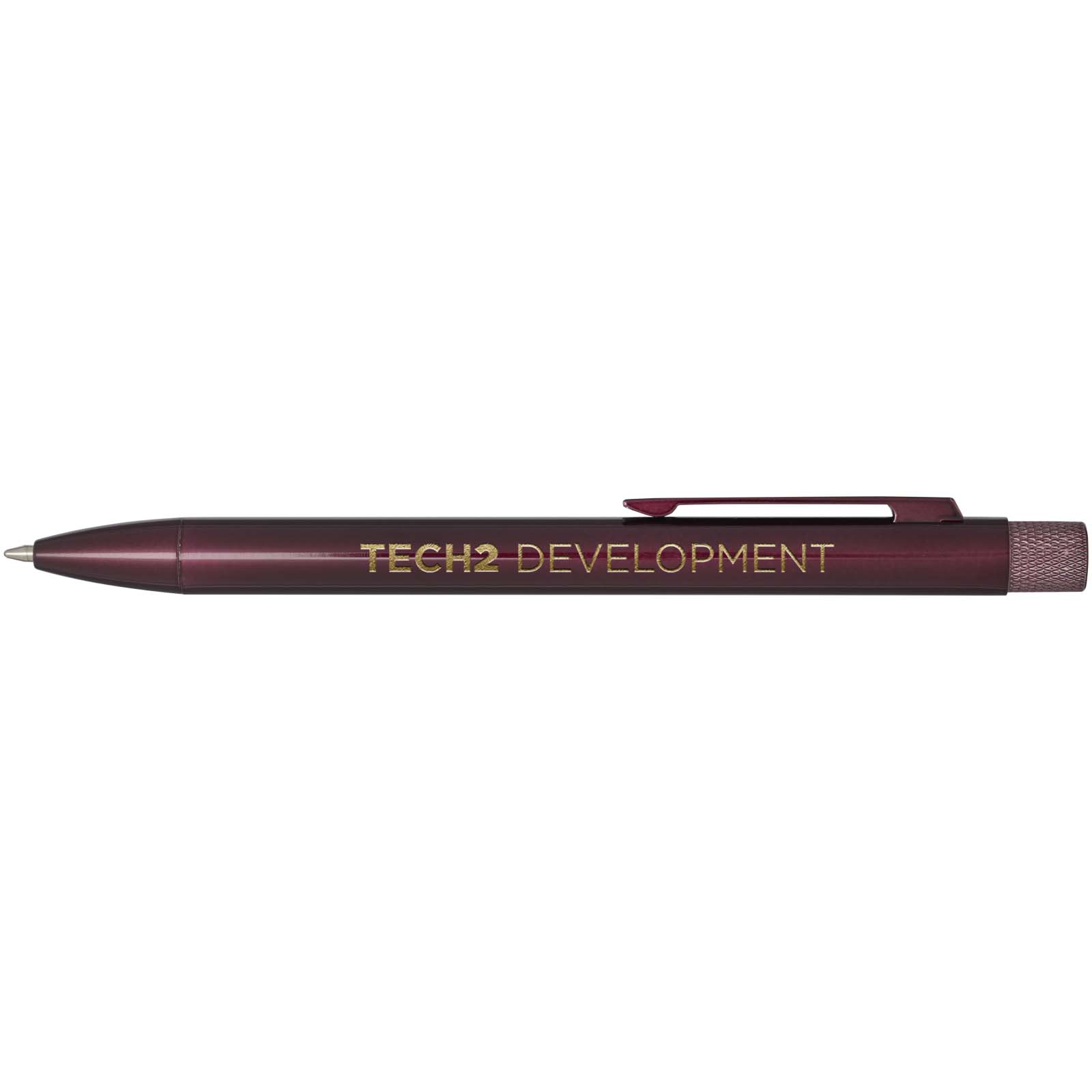 Stylo bille en laiton recyclé Beatriz (encre noire)