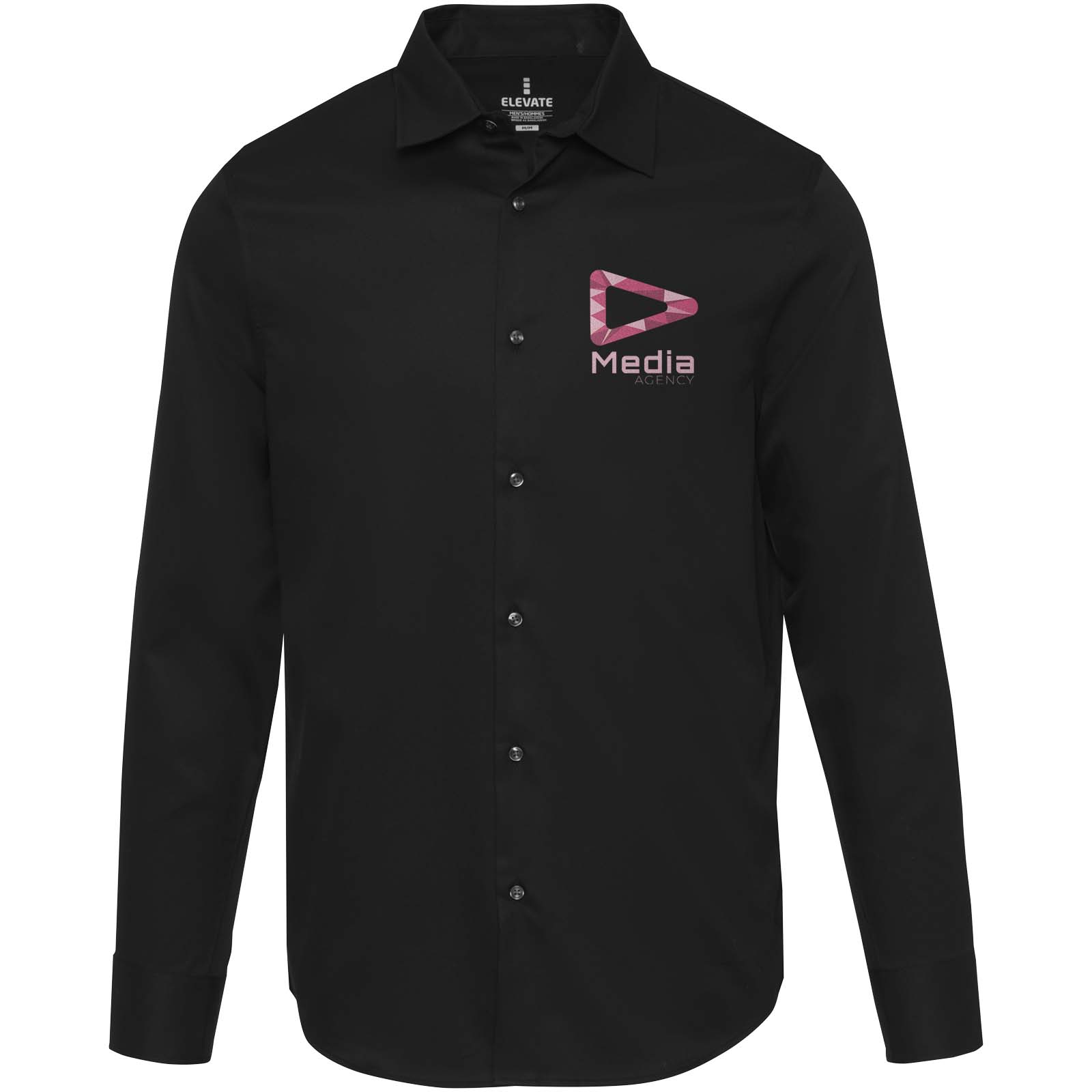 Elevate Chemise en sergé homme de 185 g/m² Citrine