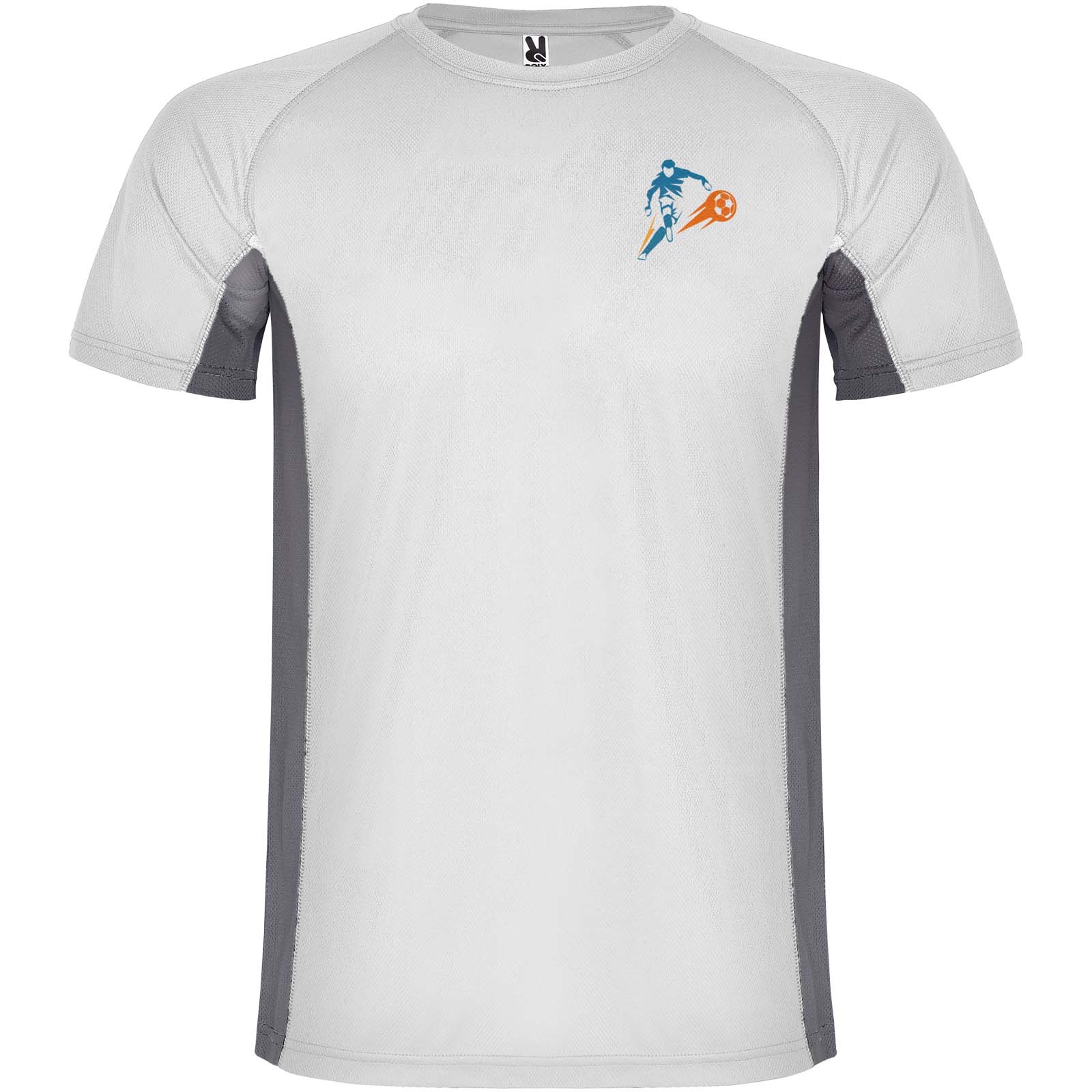 Roly T-shirt de sport de 140 g/m² Shanghai à manches courtes pour homme