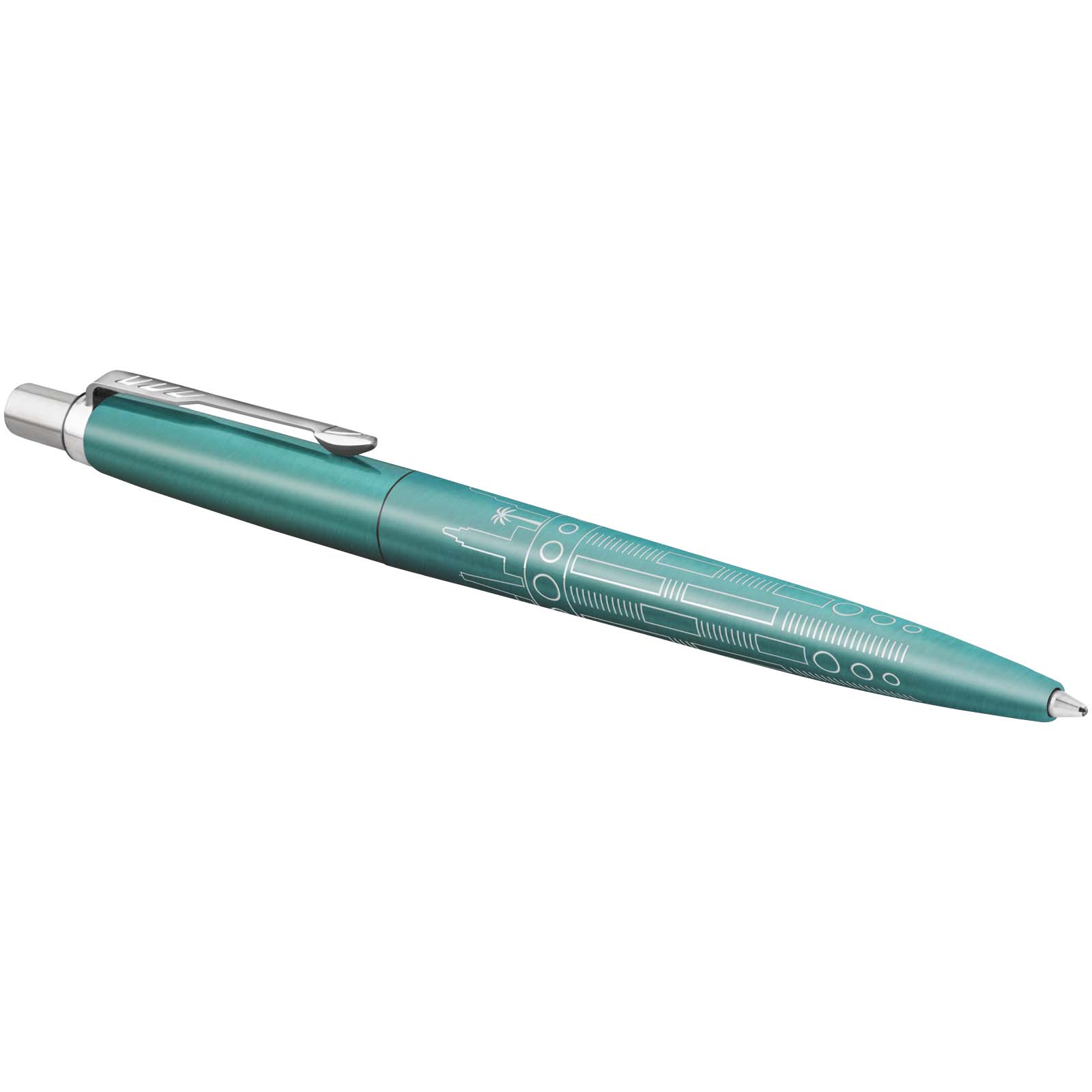 Stylo bille Parker Jotter SE Global Icons (encre bleue)