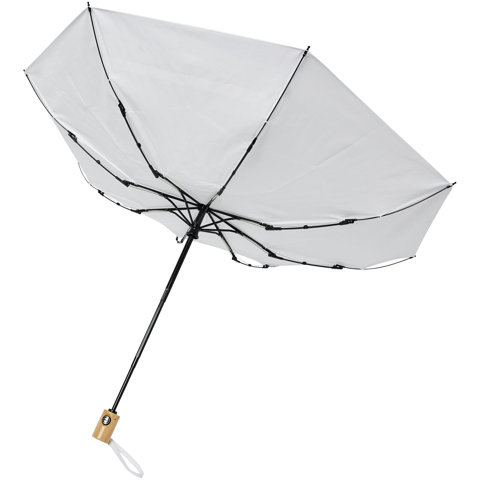 Parapluie en RPET pliable 21" à ouverture/fermeture automatique Bo