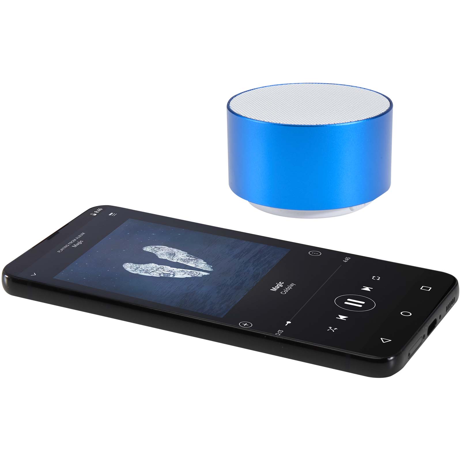 Enceinte sans fil Bluetooth® Ankaa de 3 W en aluminium recyclé