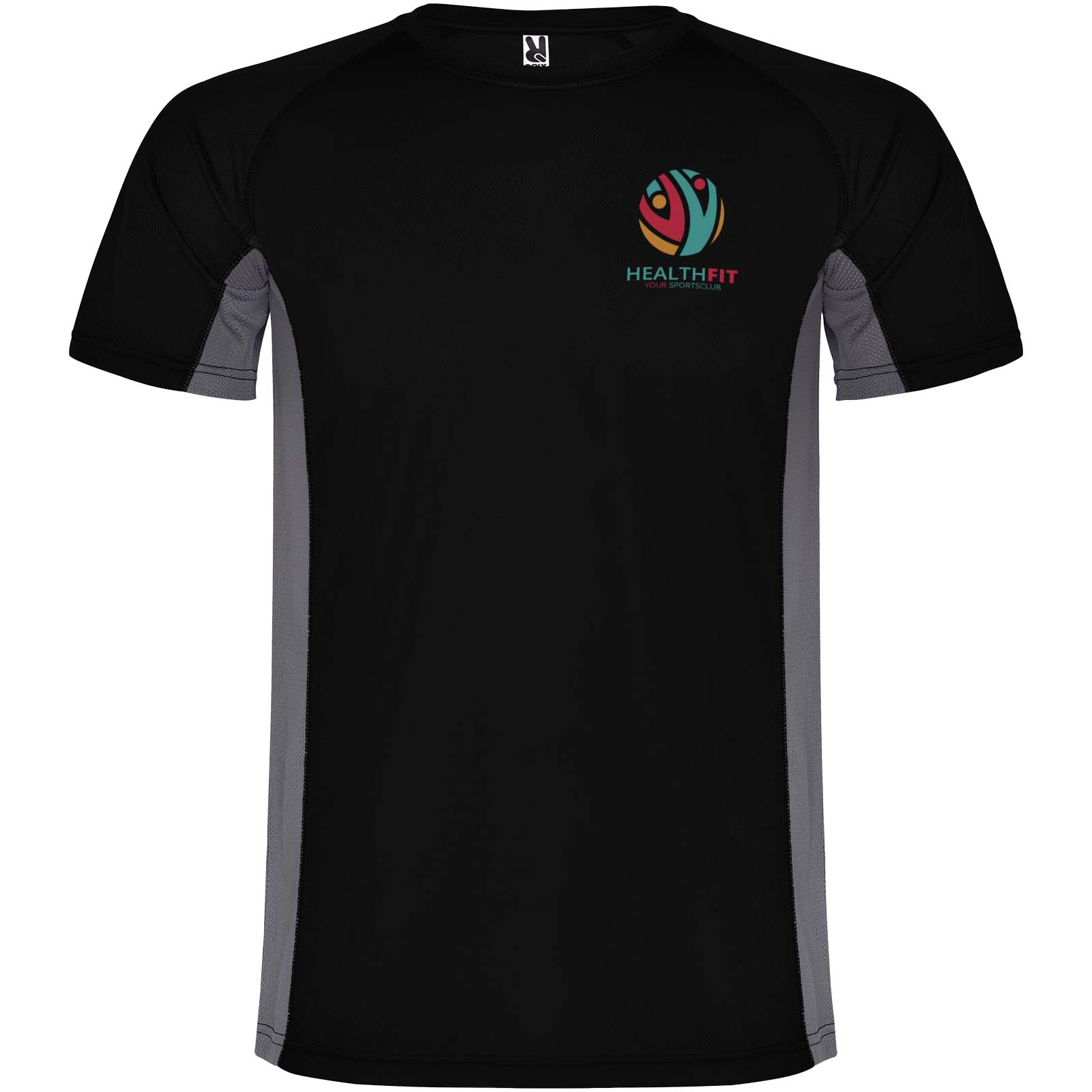 Roly T-shirt de sport de 140 g/m² Shanghai à manches courtes pour homme