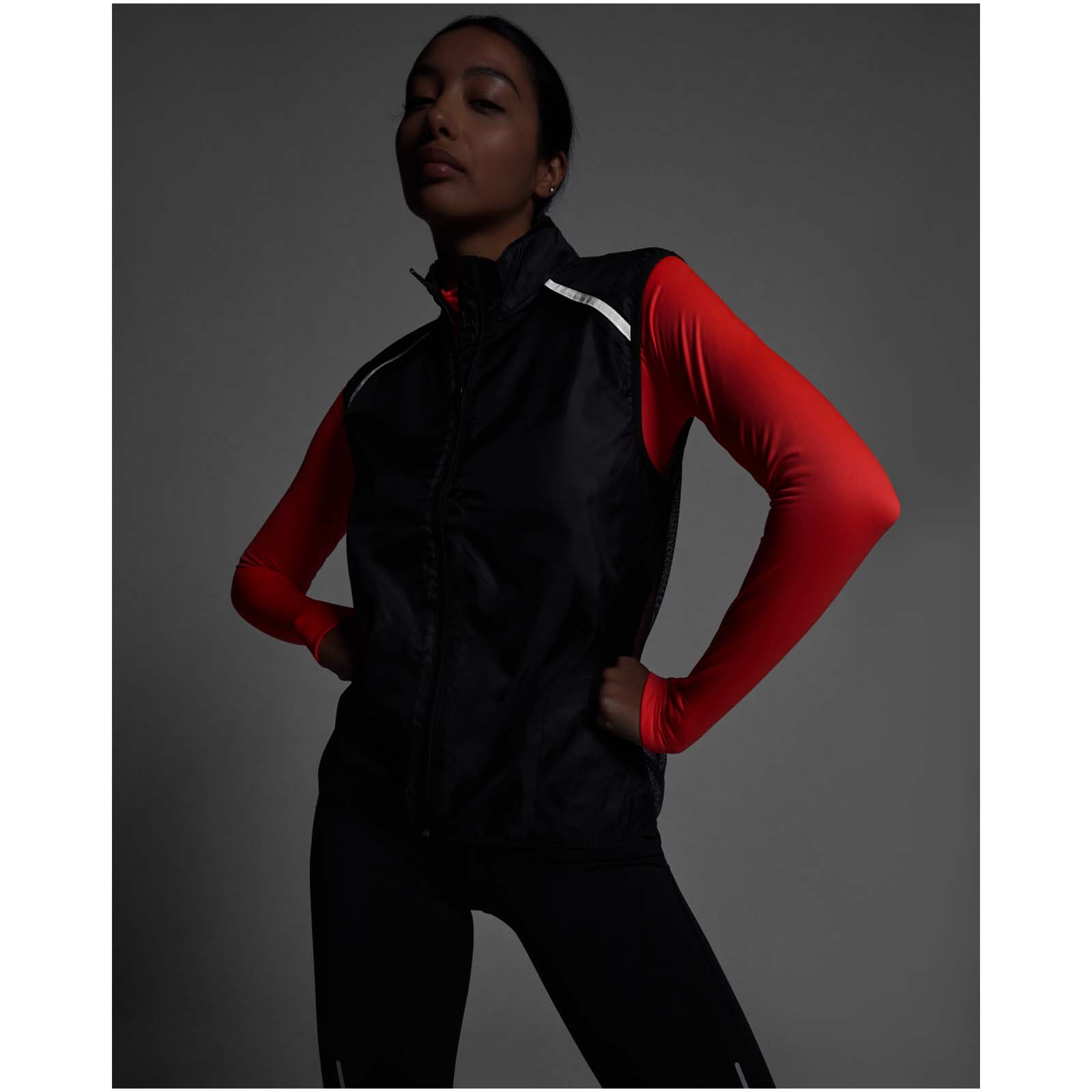 Roly Bodywarmer de course Jannu léger unisexe