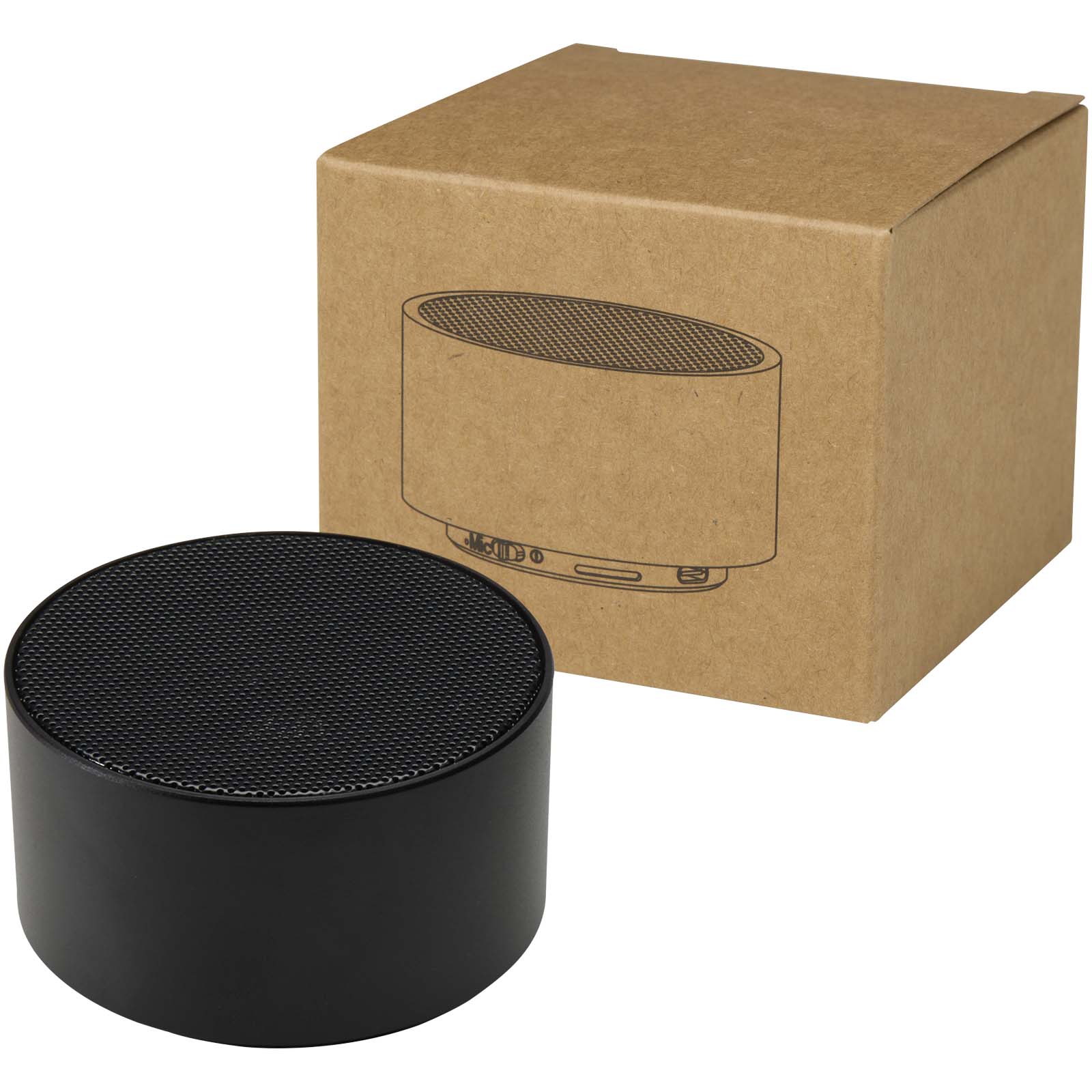Enceinte sans fil Bluetooth® Ankaa de 3 W en aluminium recyclé