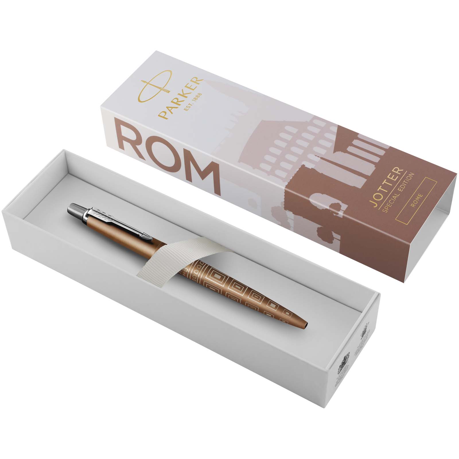Stylo bille Parker Jotter SE Global Icons (encre bleue)
