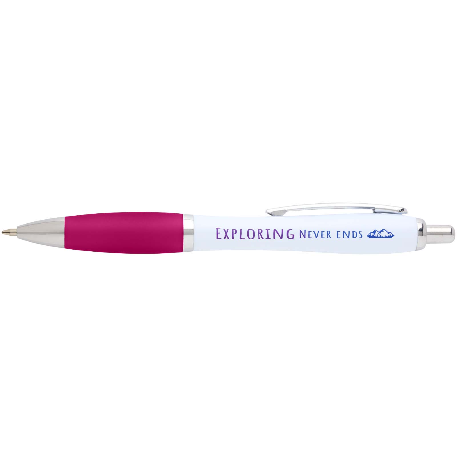 Stylo bille Nash en plastique recyclé (encre noire)