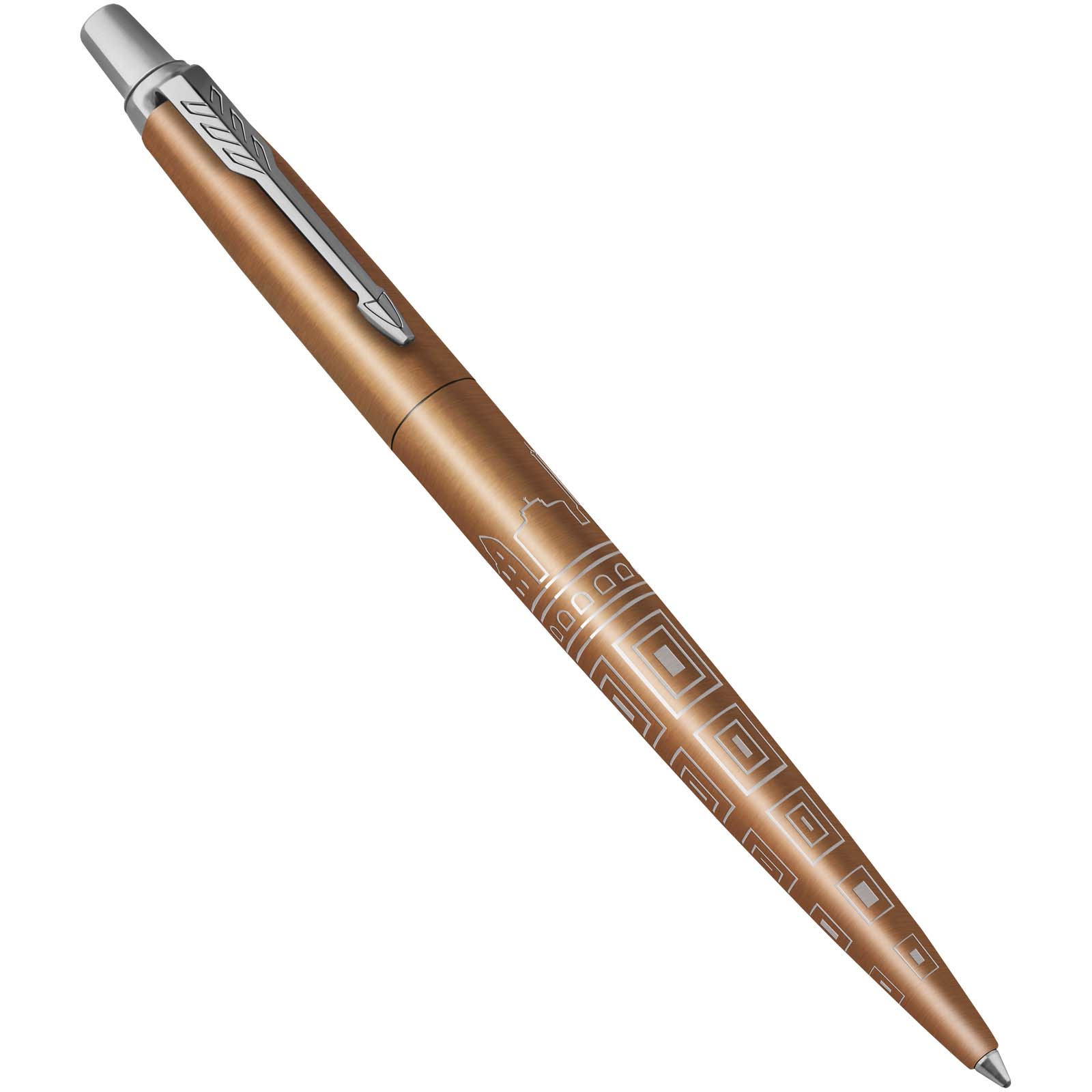 Stylo bille Parker Jotter SE Global Icons (encre bleue)
