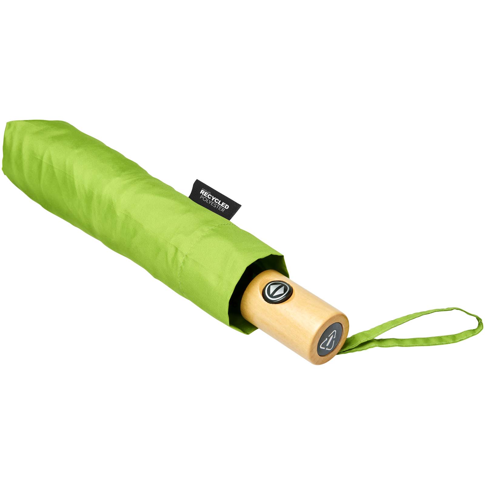 Parapluie en RPET pliable 21" à ouverture/fermeture automatique Bo