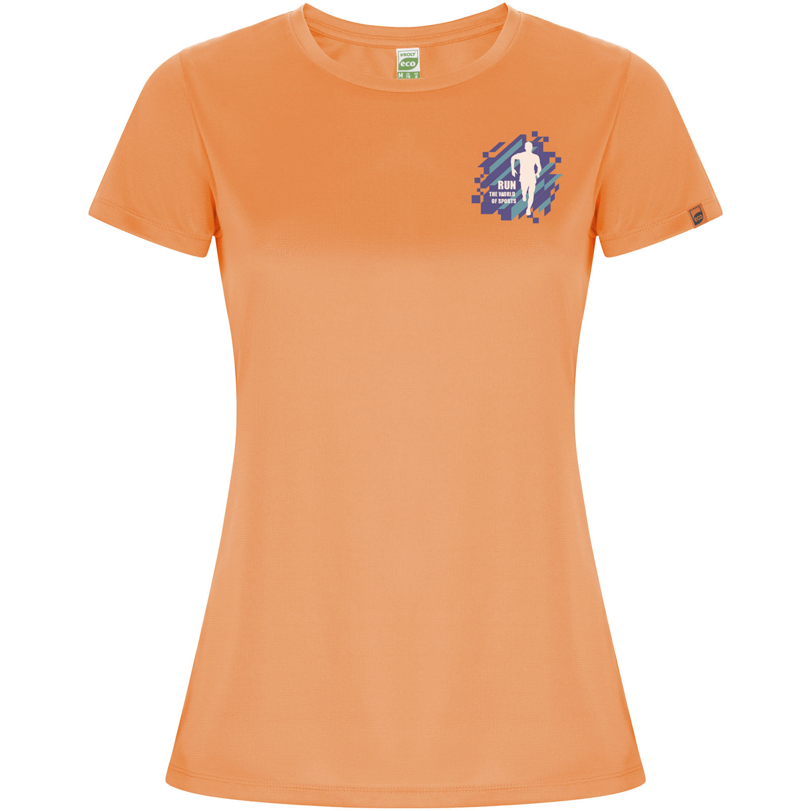Roly T-shirt sport de 135 g/m² Imola à manches courtes pour femme
