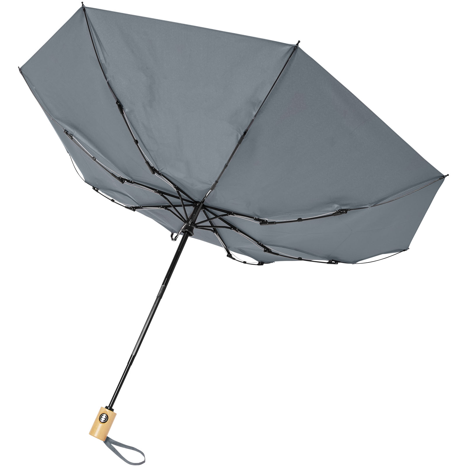 Parapluie en RPET pliable 21" à ouverture/fermeture automatique Bo