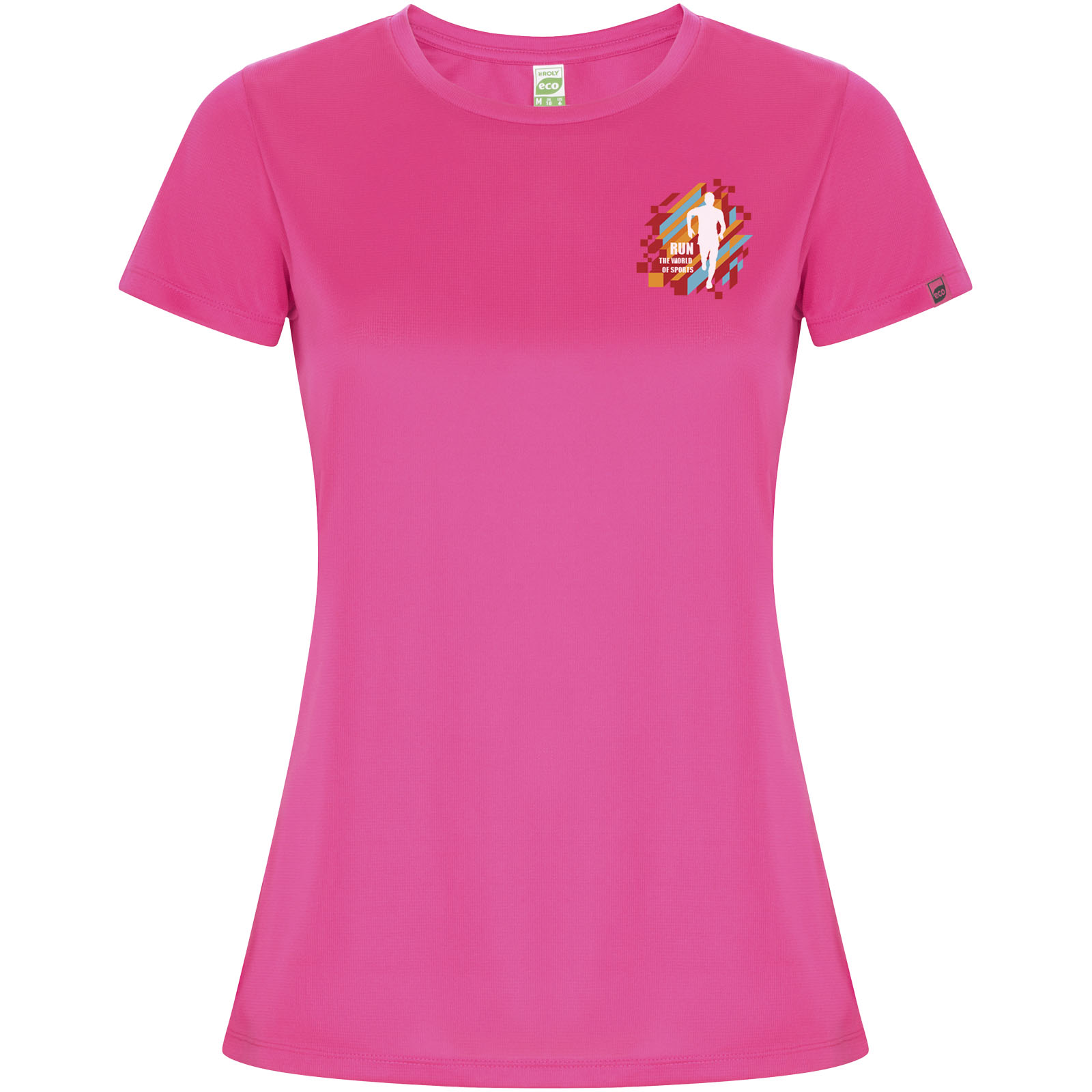 Roly T-shirt sport de 135 g/m² Imola à manches courtes pour femme