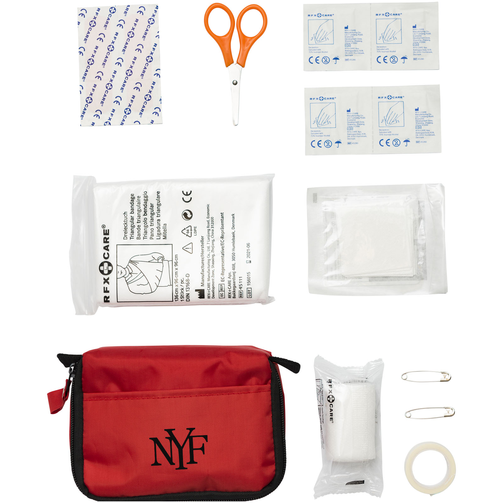 Trousse de premiers secours 19 pièces Save-me