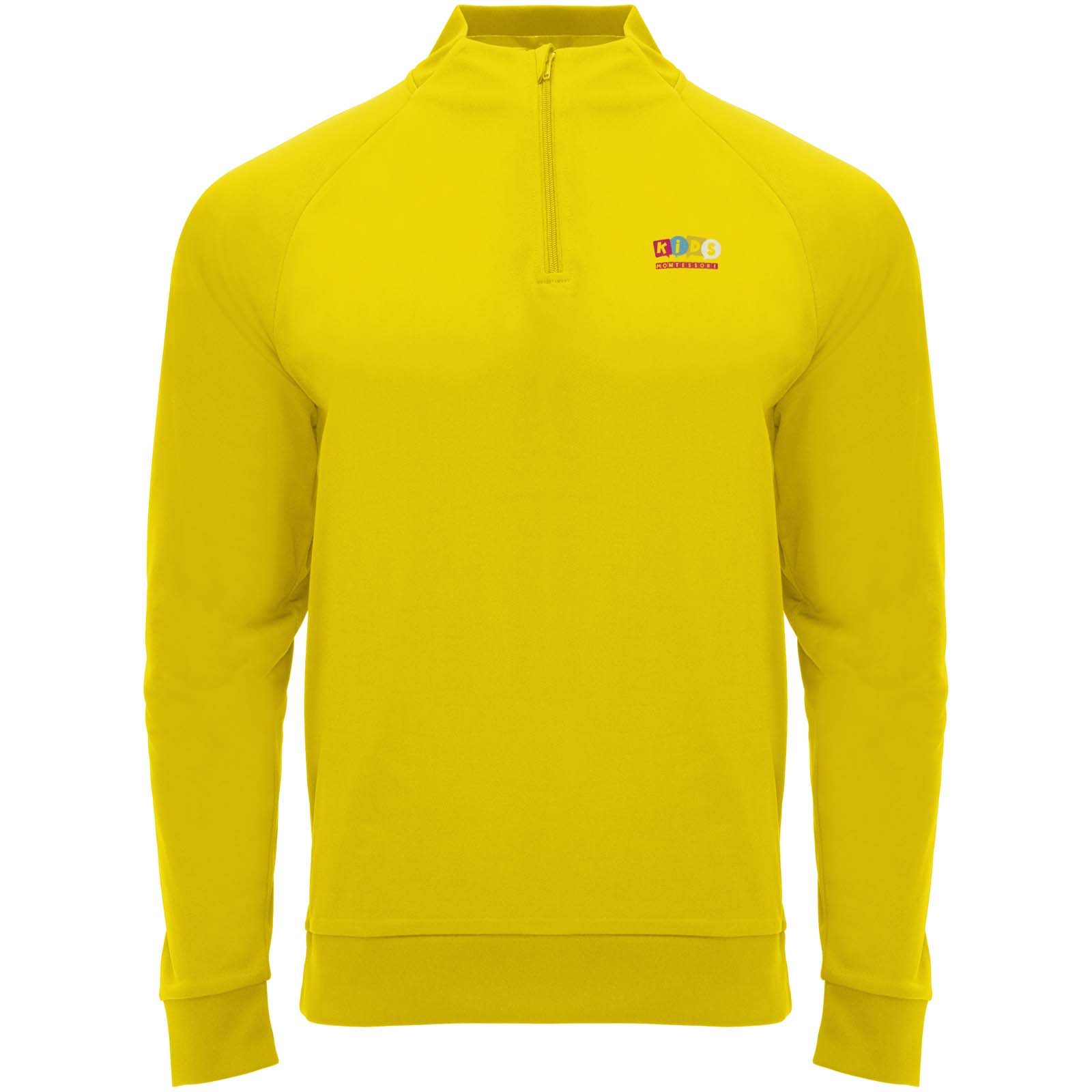 Roly Sweatshirt de 200 g/m² Epiro à manches longues avec fermeture demi- zip pour enfant
