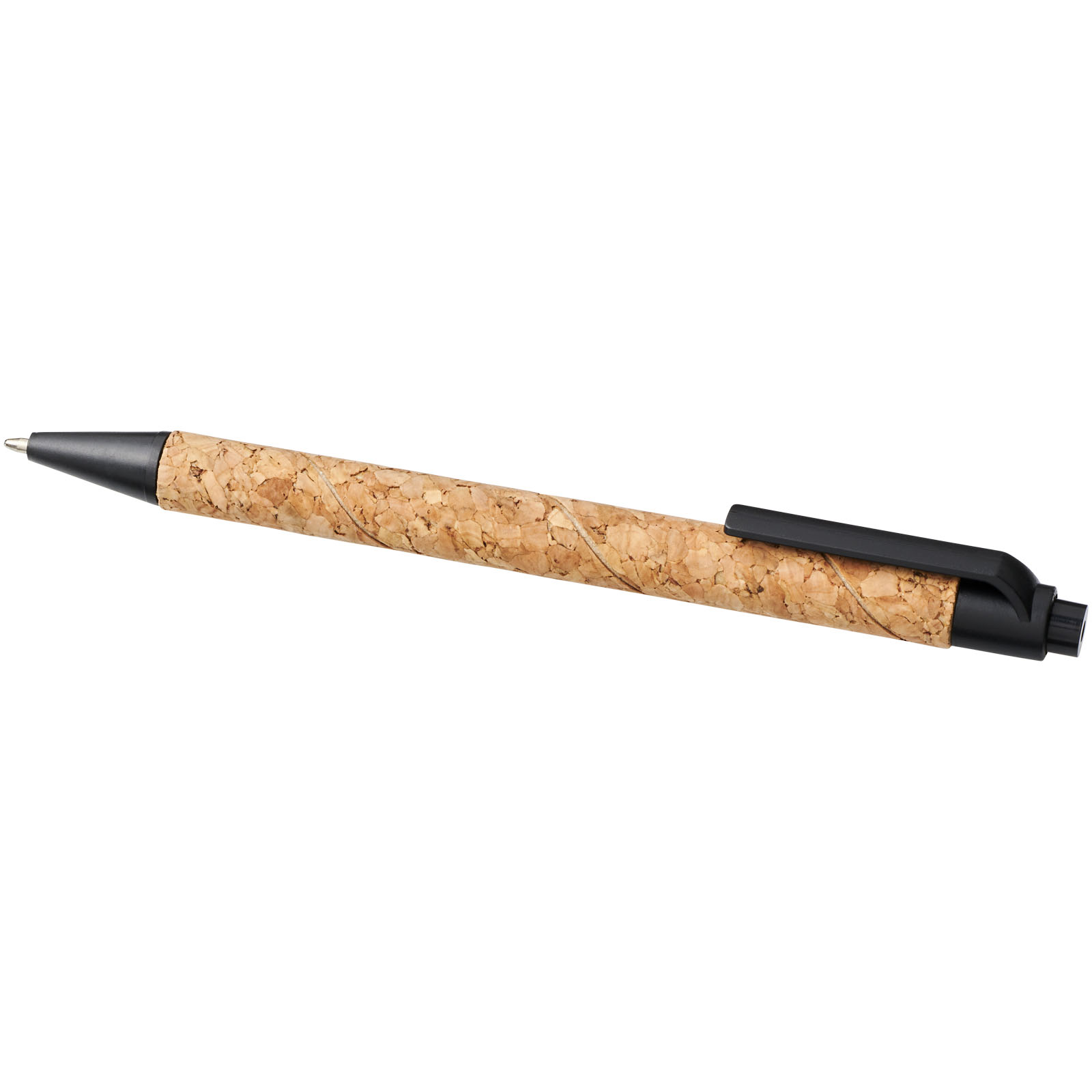 Stylo bille Midar en liège et paille de blé (encre noire)