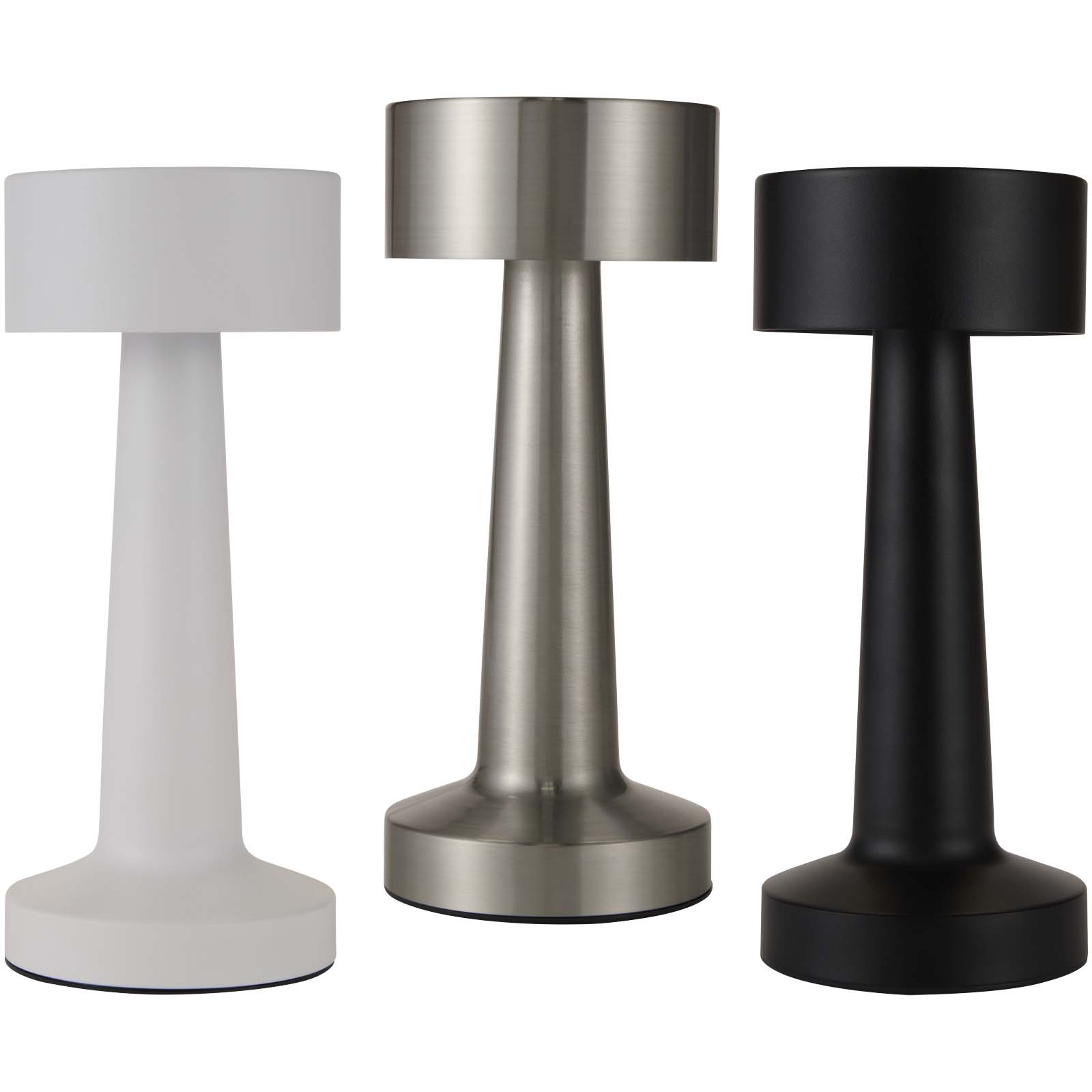 Lampe de table rechargeable Aludra avec intensité réglable et 3 modes d’éclairage